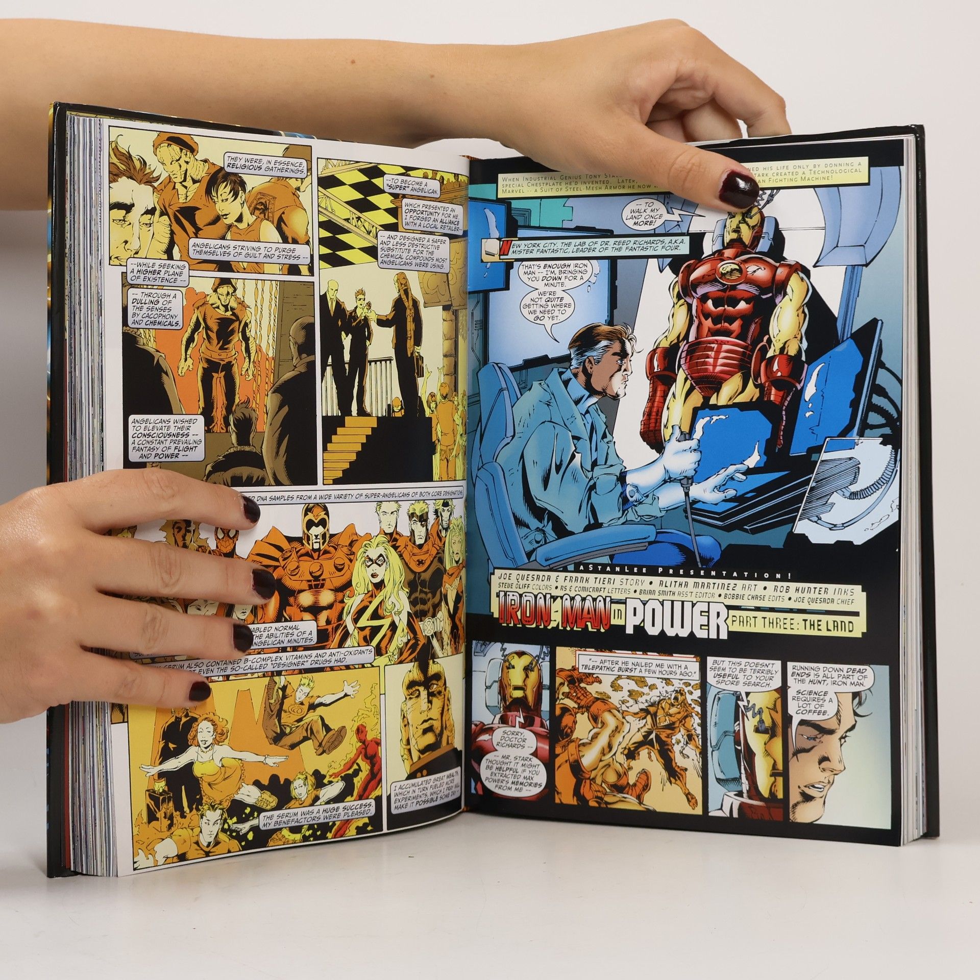 Grant Morrison Iron Man: The Mask In The Iron Man Omnibus