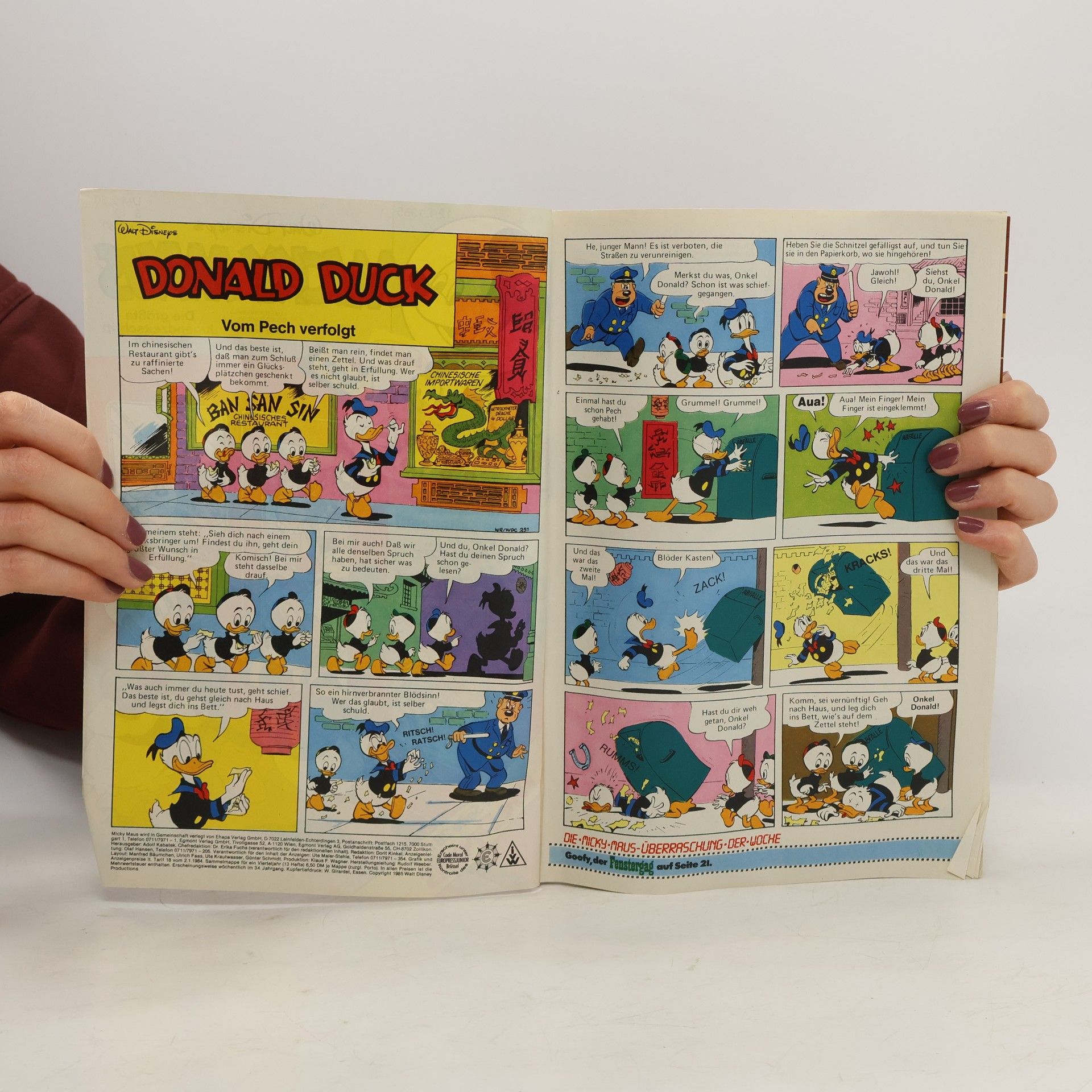 kolektiv Micky Maus 3/1985. Die größte Jugendzeitschrift der Welt