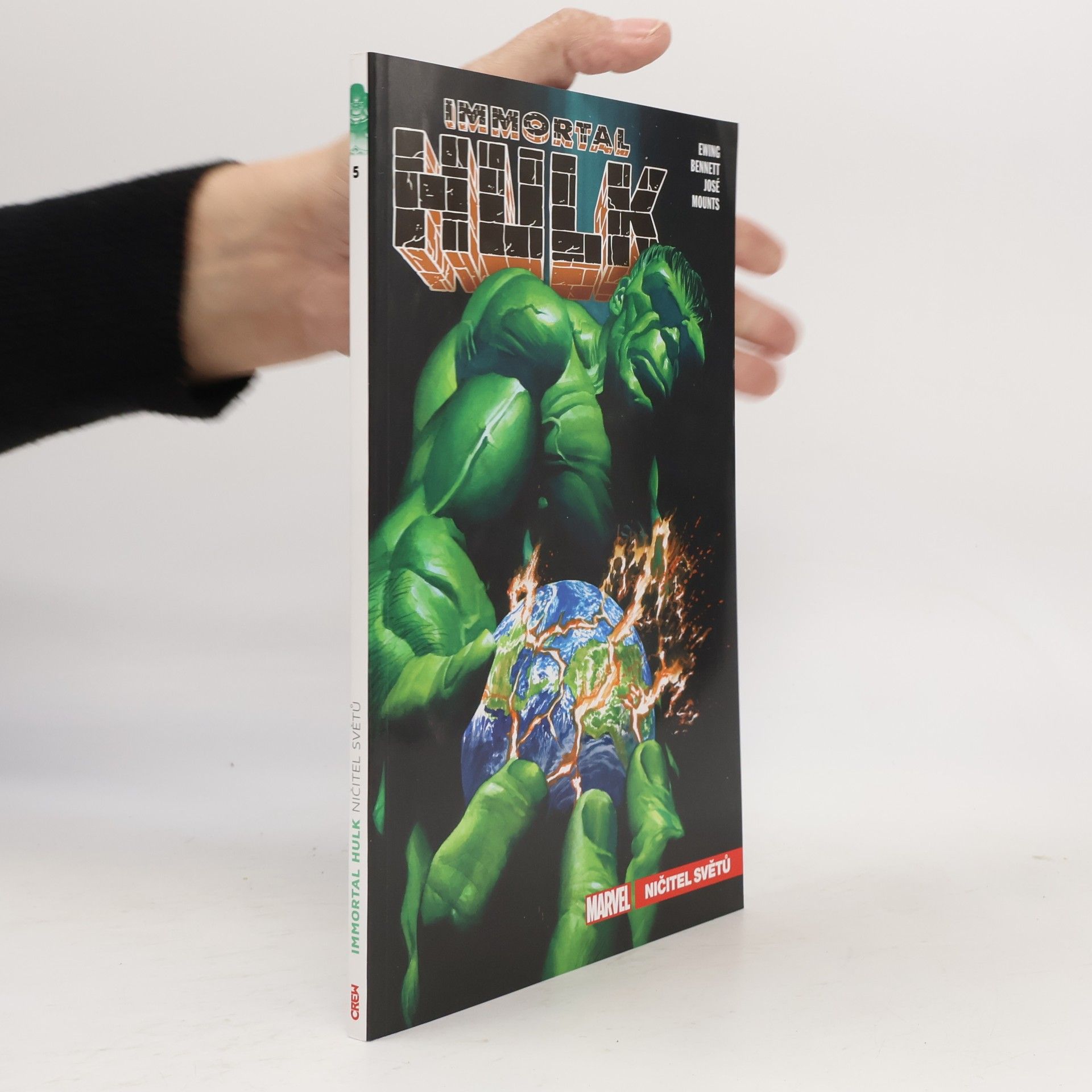 Al Ewing Immortal Hulk 5: Ničitel světů