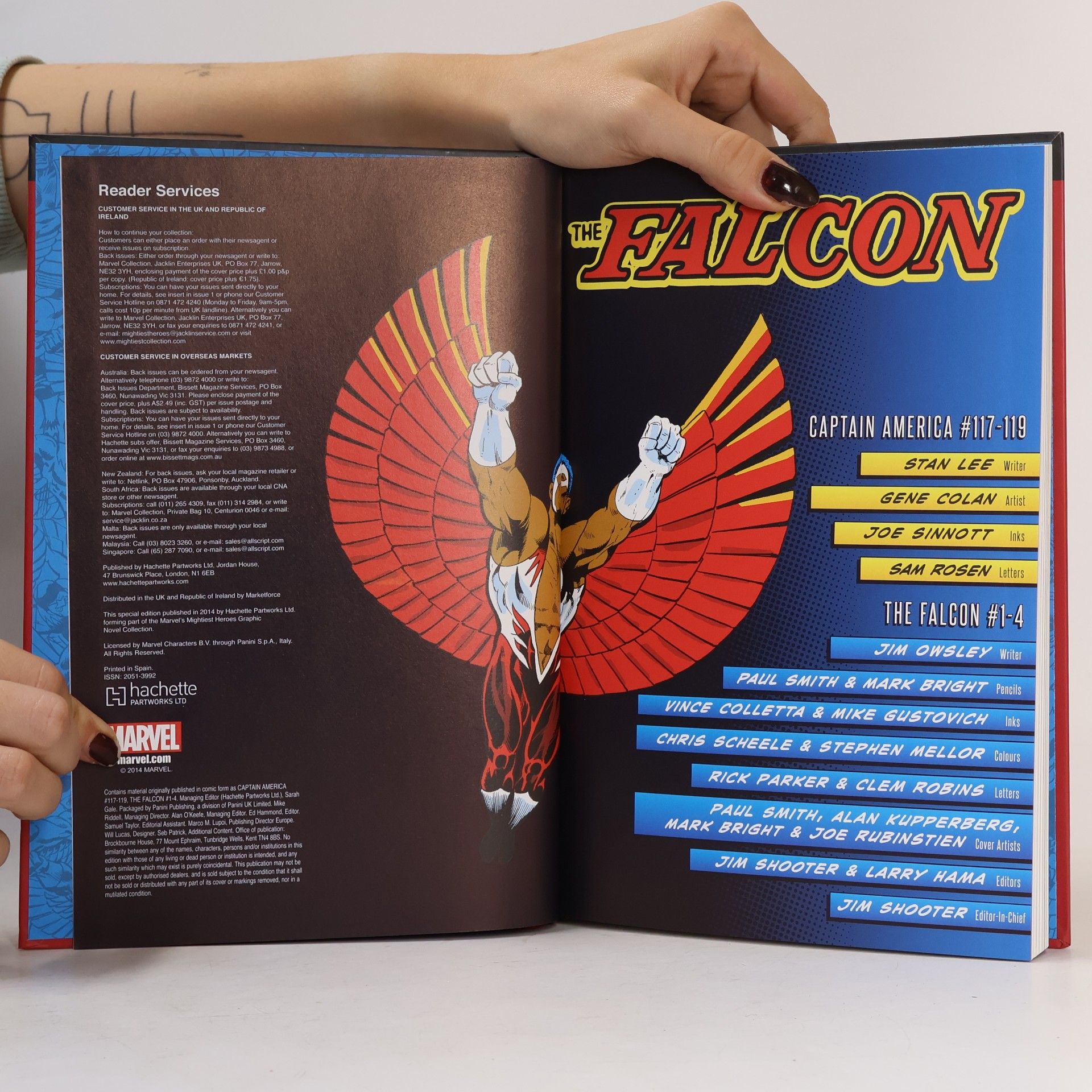 Stan Lee Marvel's Mightiest Heroes 45. The Falcon