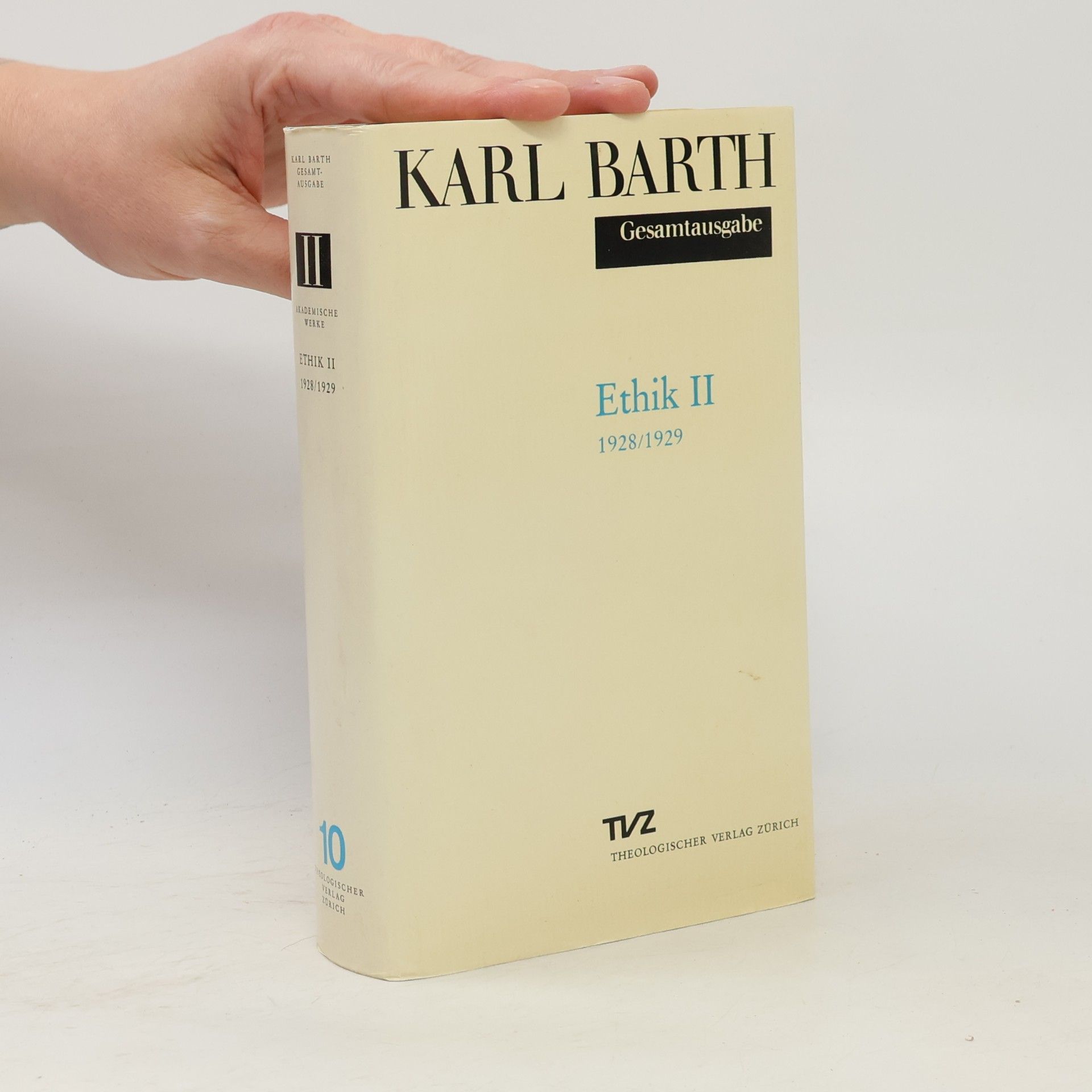 Karl Barth Ethik II. 1928/1929