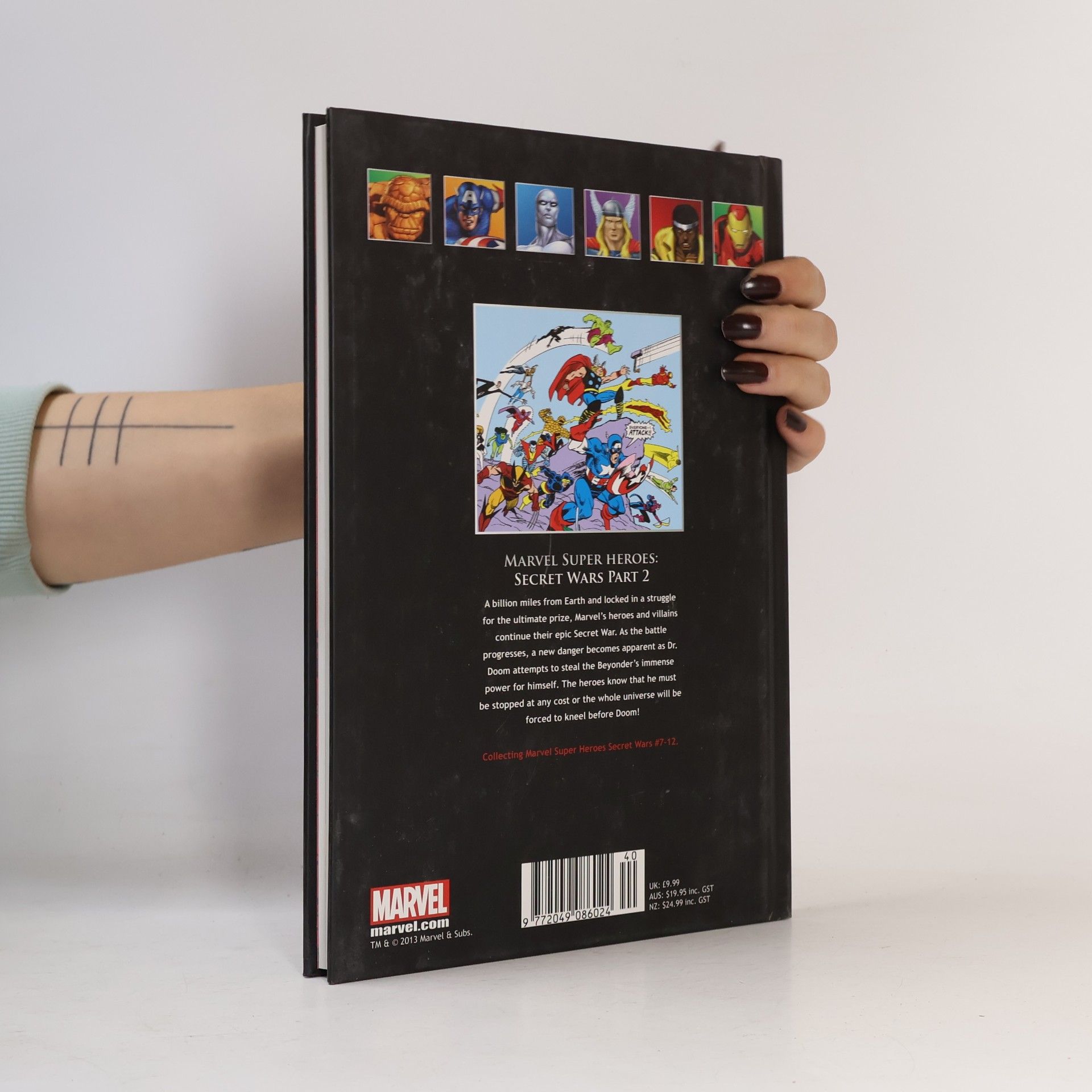 Jim Shooter Marvel Super Heroes 7. Secret Wars 2