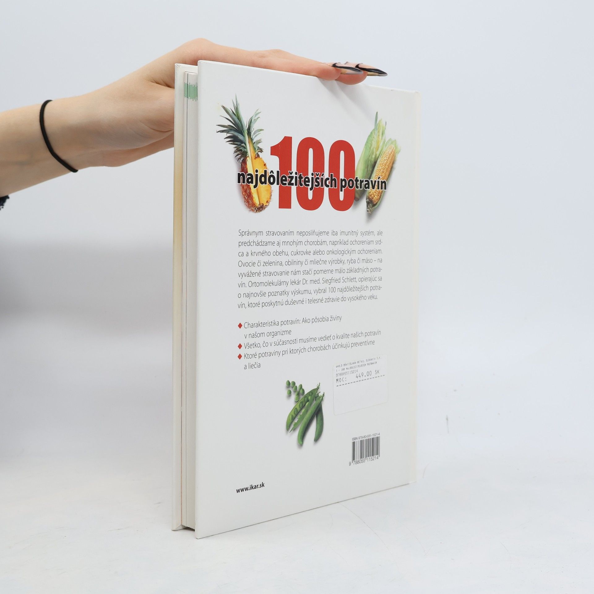 Siegfried Schlett 100 najdôležitejších potravín