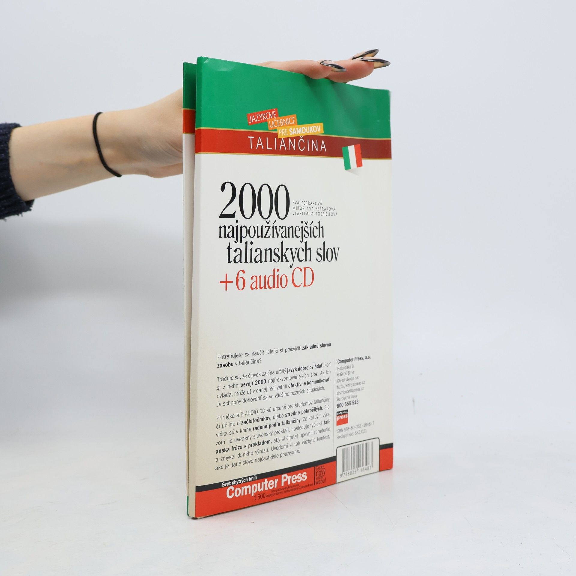 Eva Ferrarová 2000 najpoužívanejších talianskych slov