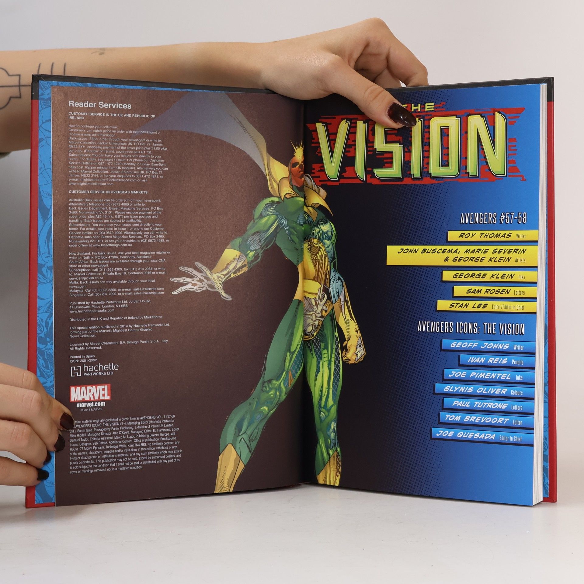 Roy Thomas Marvel's Mightiest Heroes 42. The Vision
