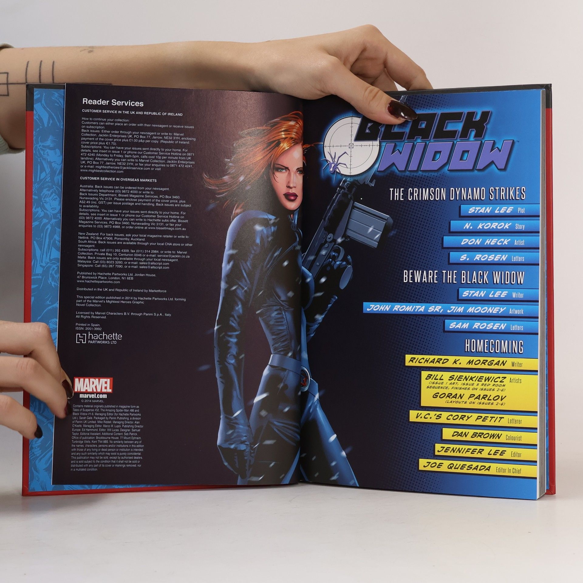 Richard Morgan Marvel's Mightest Heroes 27. Black Widow