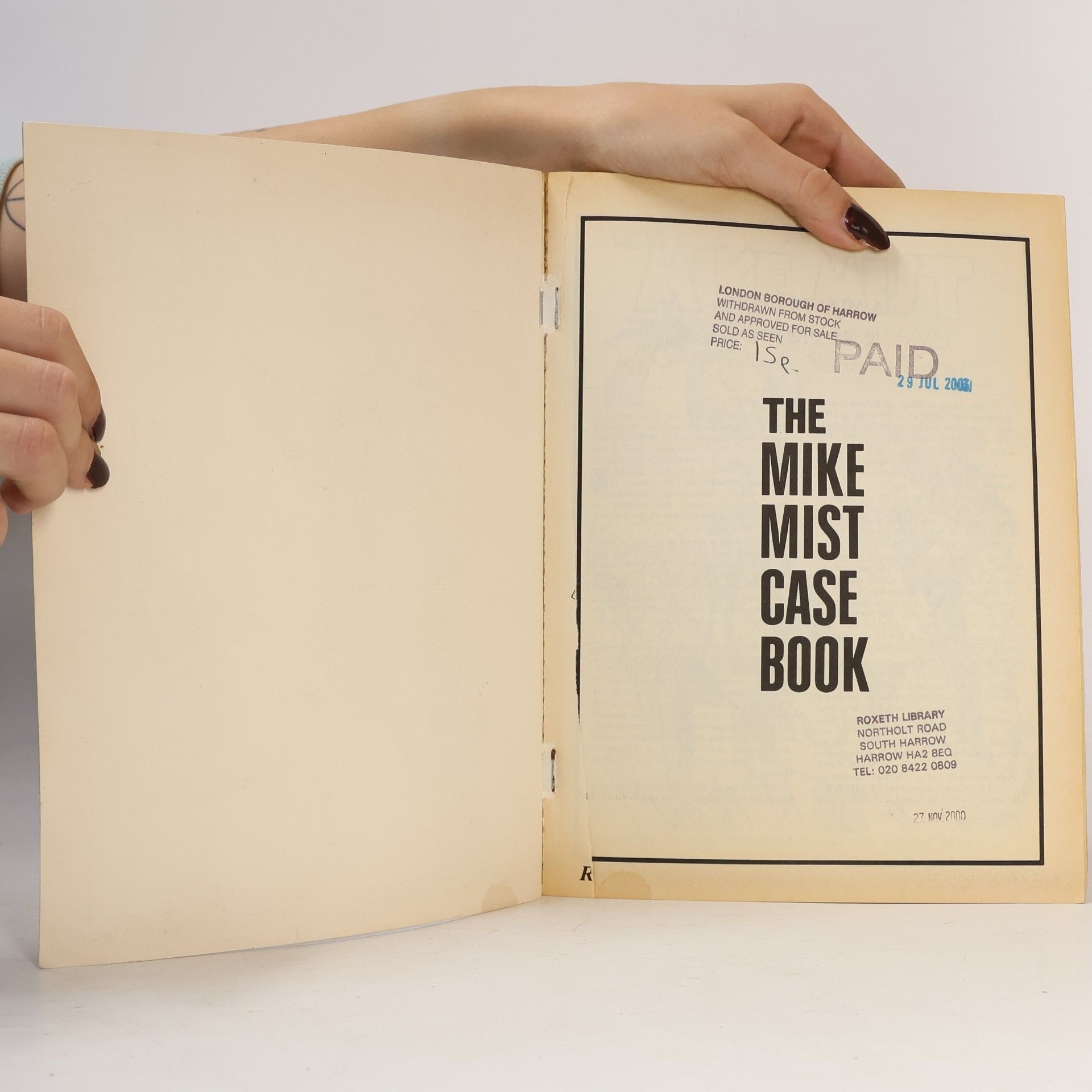 Max Allan Collins The Files of Ms. Tree - 3: The Mike Mist Case Book