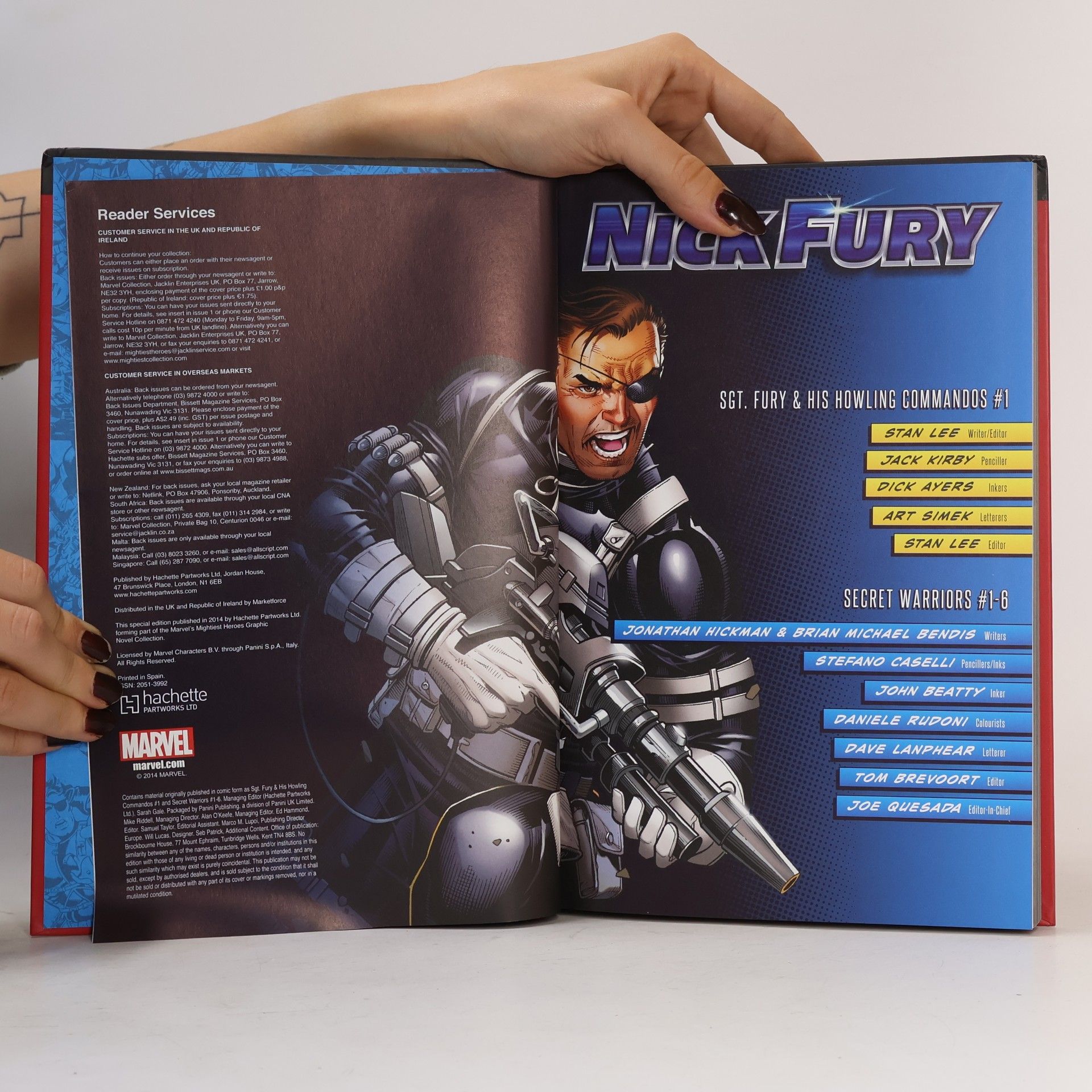 Stan Lee Marvel's Mightest Heroes 14. Nick Fury