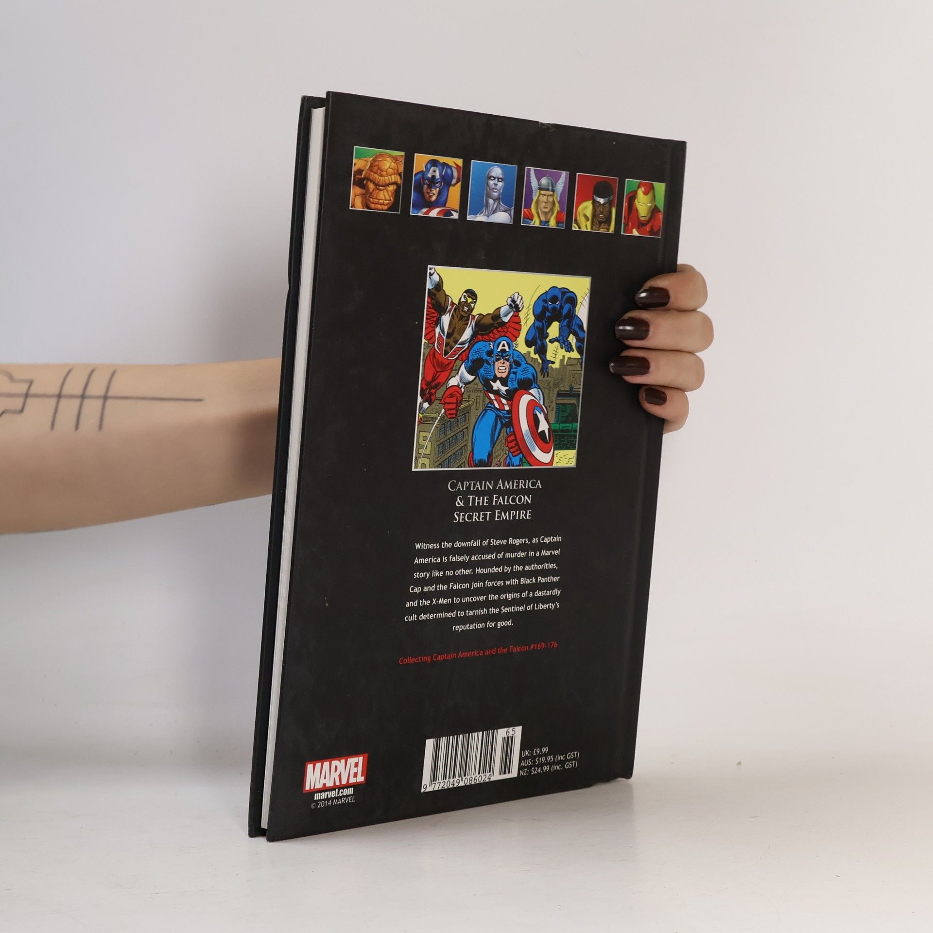 Marvel Comics Captain America and the Falcon. Secret Empire