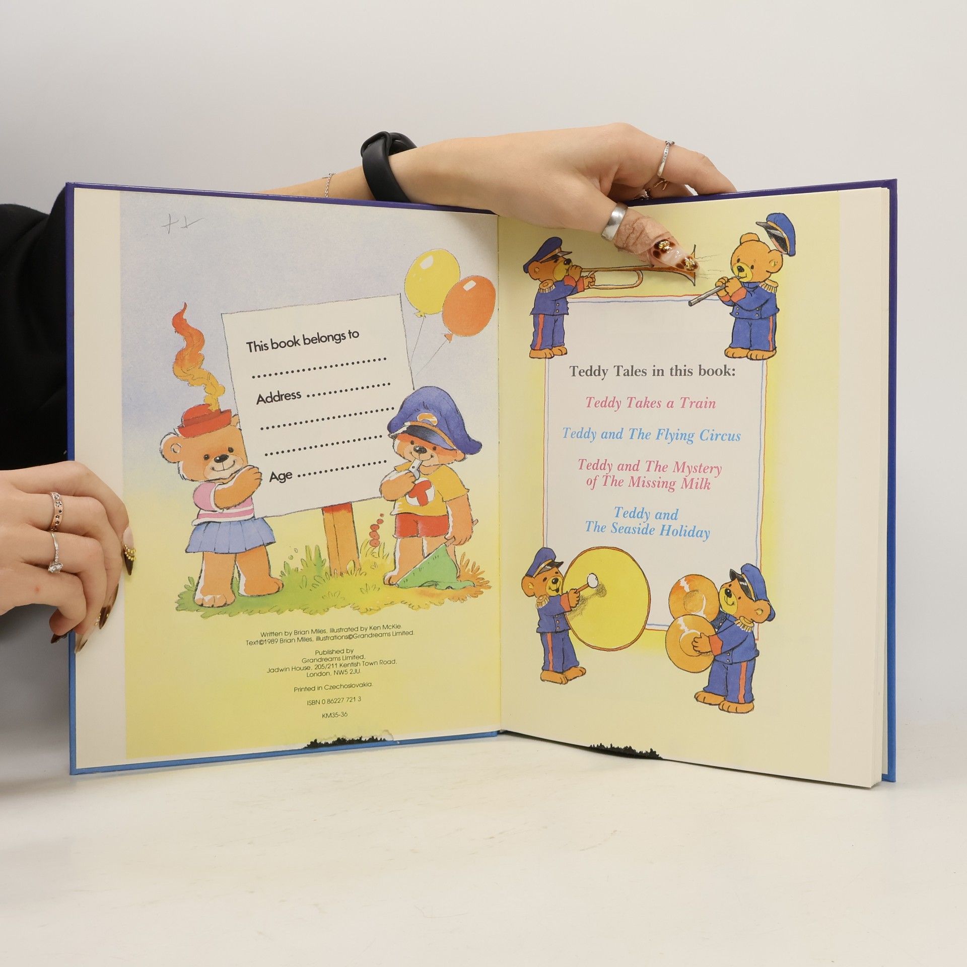 Brian Miles A Treasury of Teddy Tales