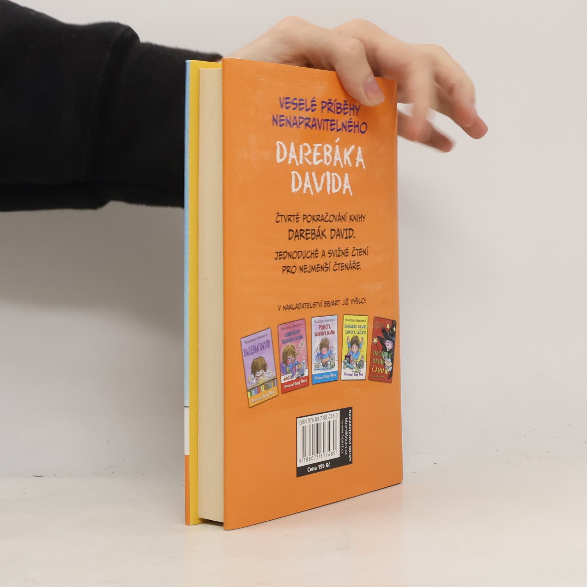 Francesca Simon Nápady darebáka Davida