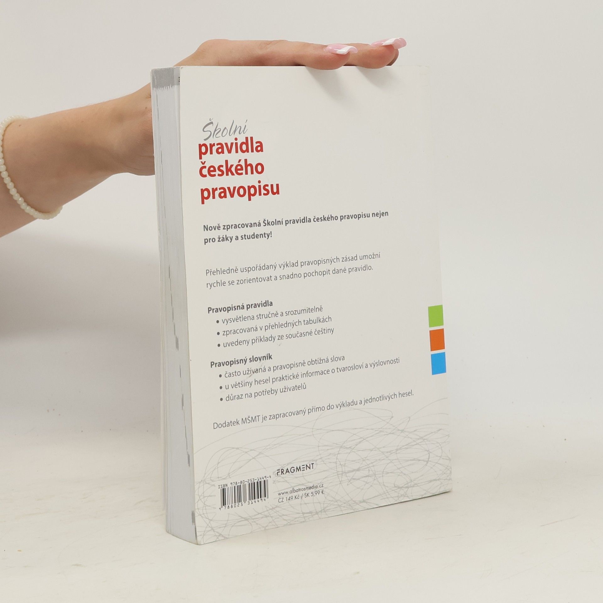Marie Sochrová Školní pravidla českého pravopisu