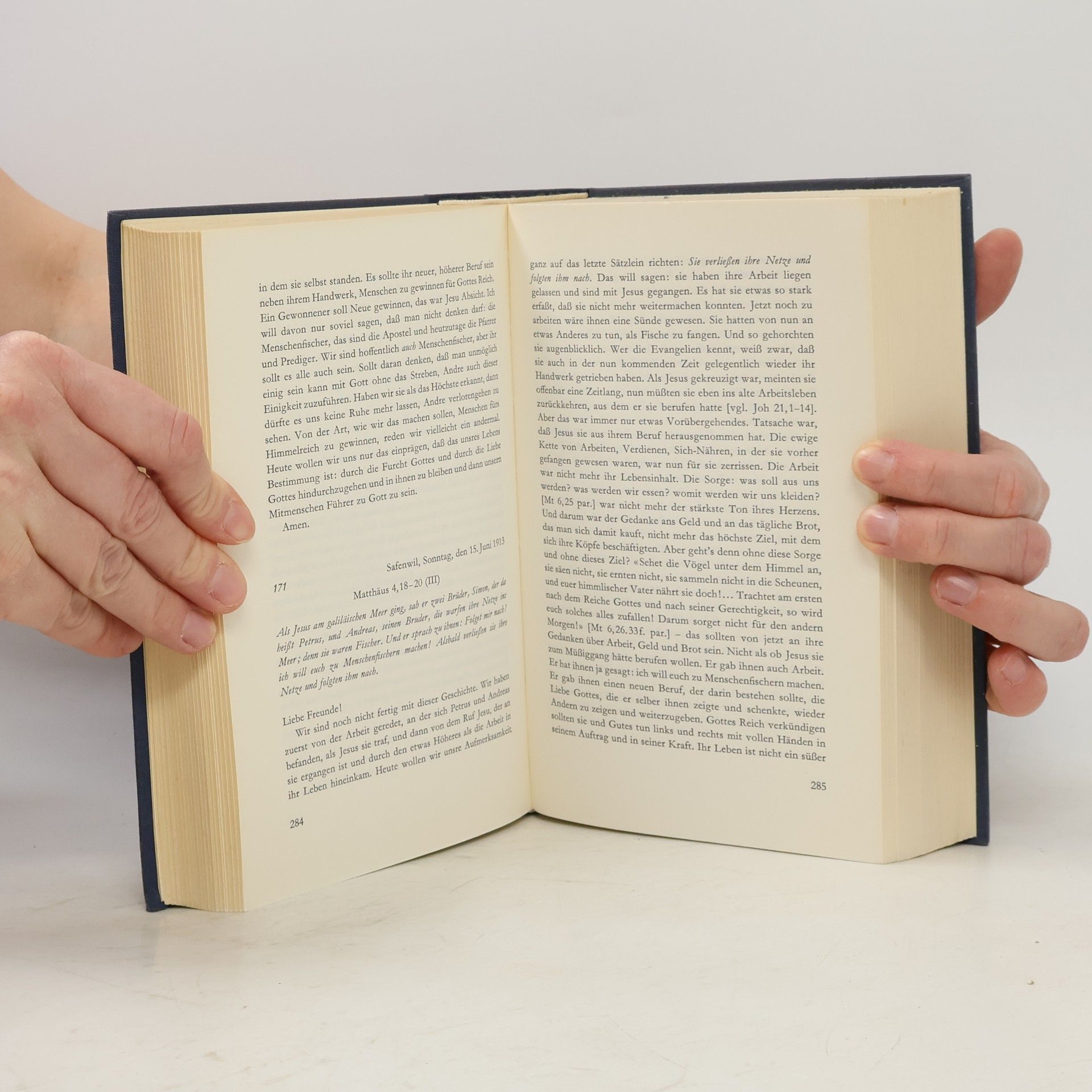 Karl Barth Predigten 1913