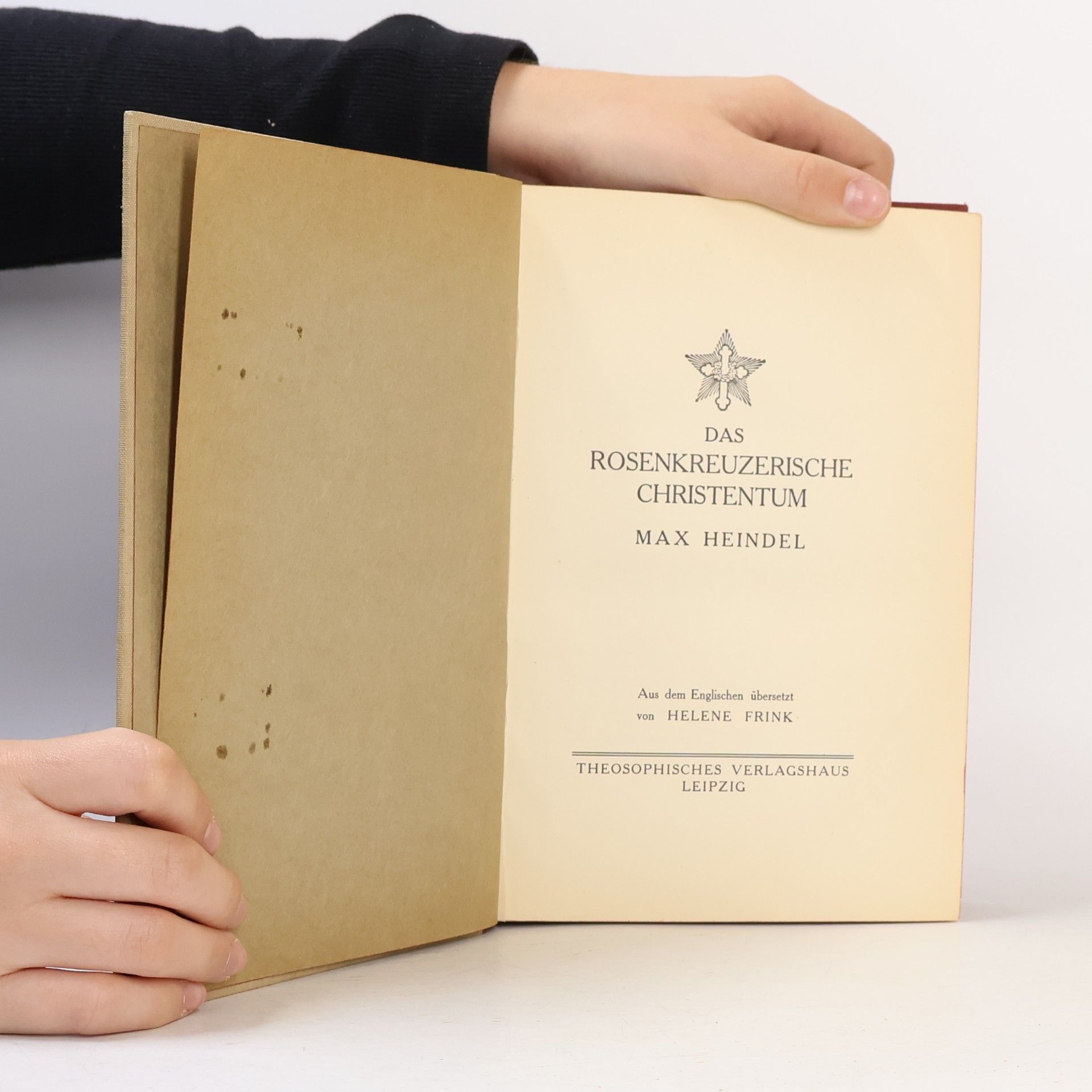 Max Heindel Das rosenkreuzerische Christentum