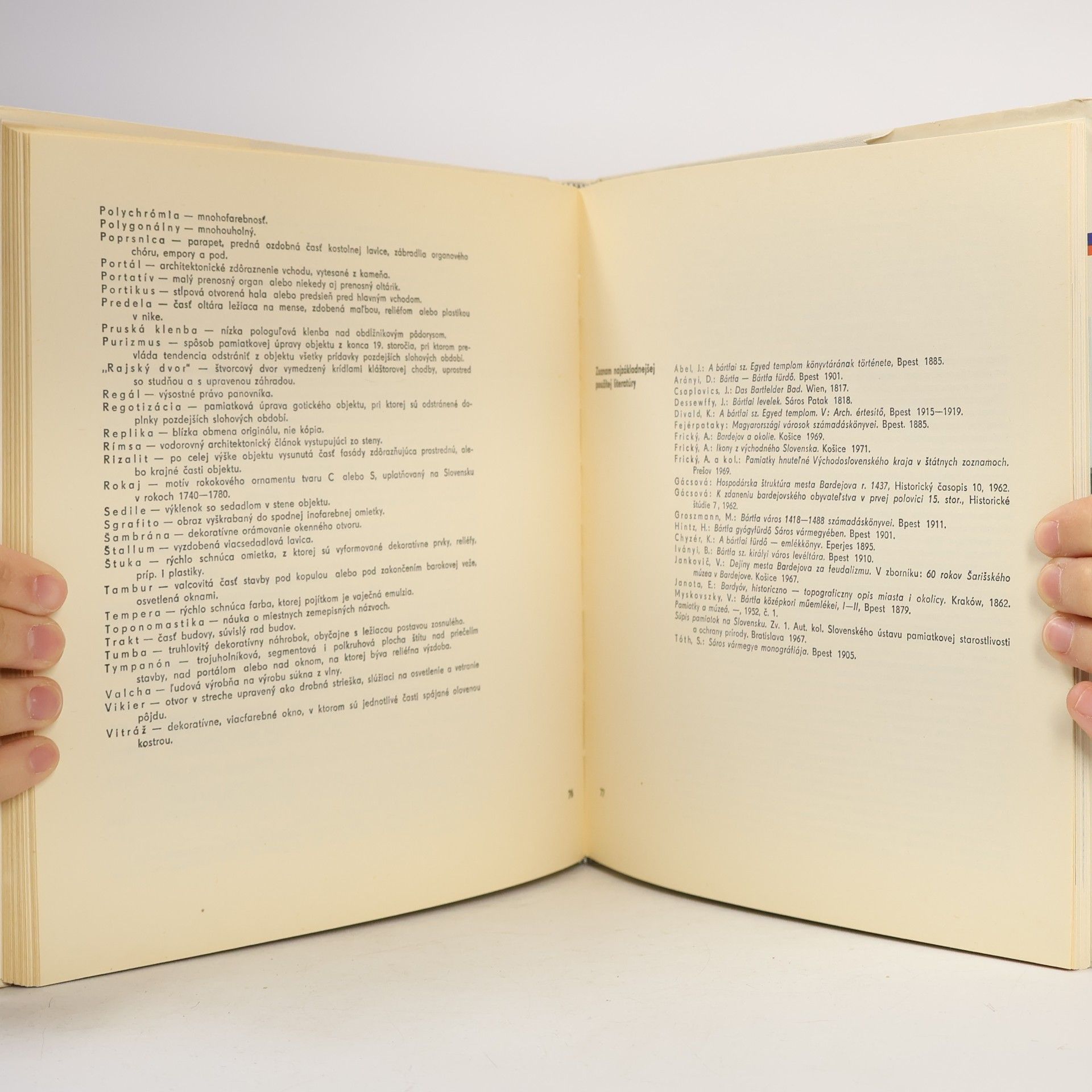 Autorenkollektiv Bardejov. Kultúrne pamiatky