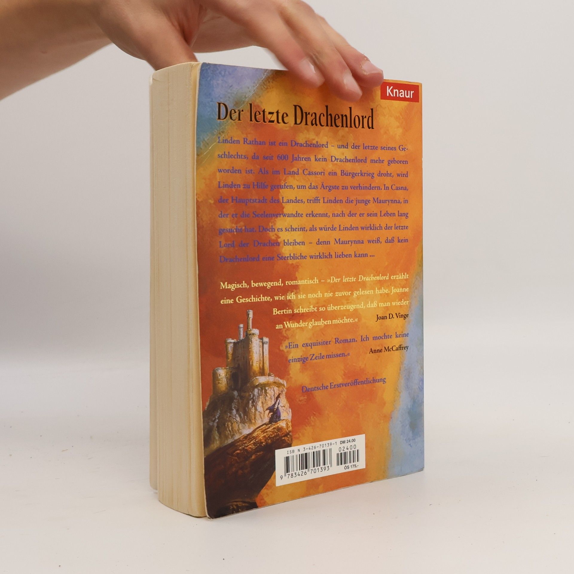 Joanne Bertin Der letzte Drachenlord. Deutsche Erstveröffentlichung