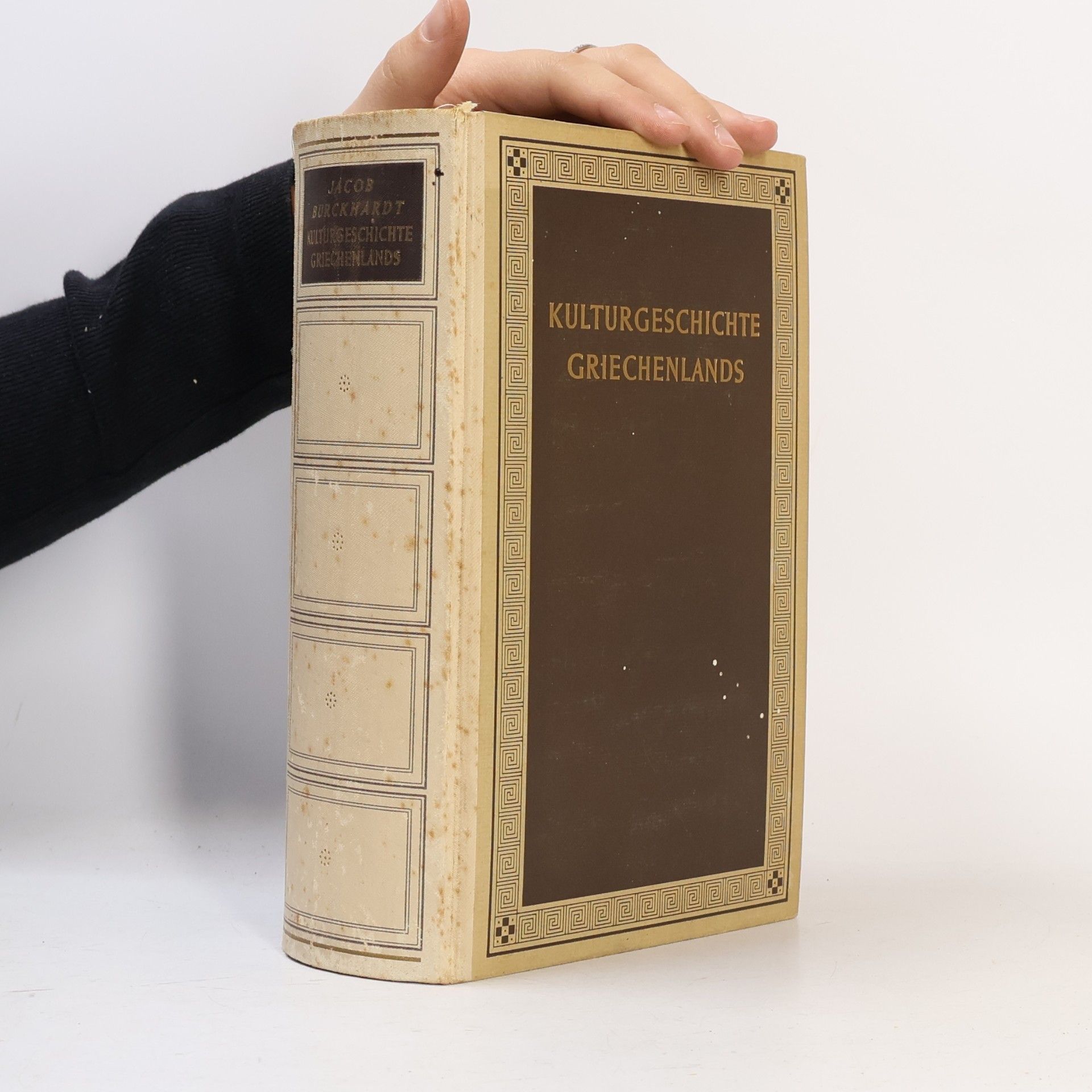 Jacob Burckhardt Kulturgeschichte Griechenlands