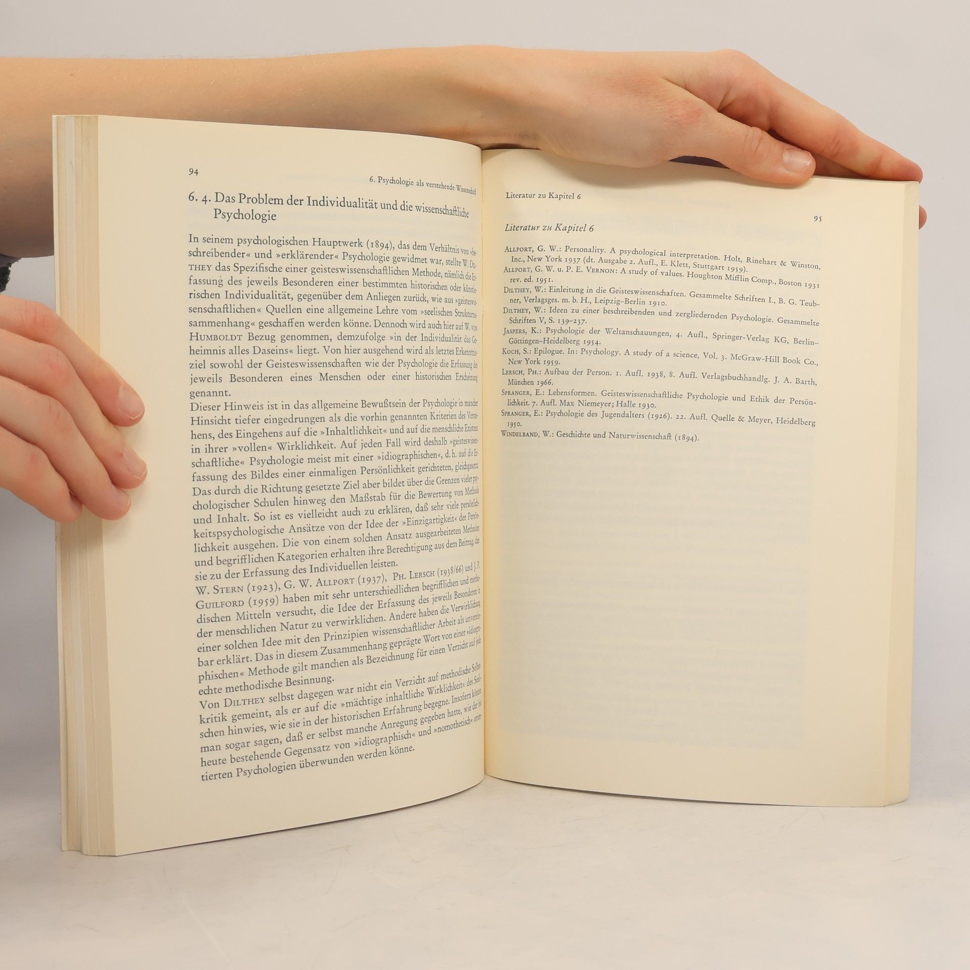 Hans Thomae Einführung in die Psychologie 7