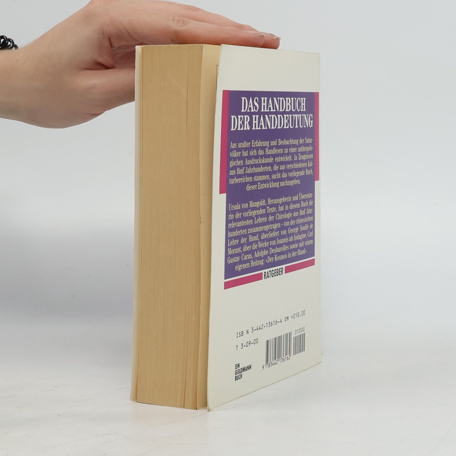Ursula Mangoldt Das grosse Buch der Handlesekunst