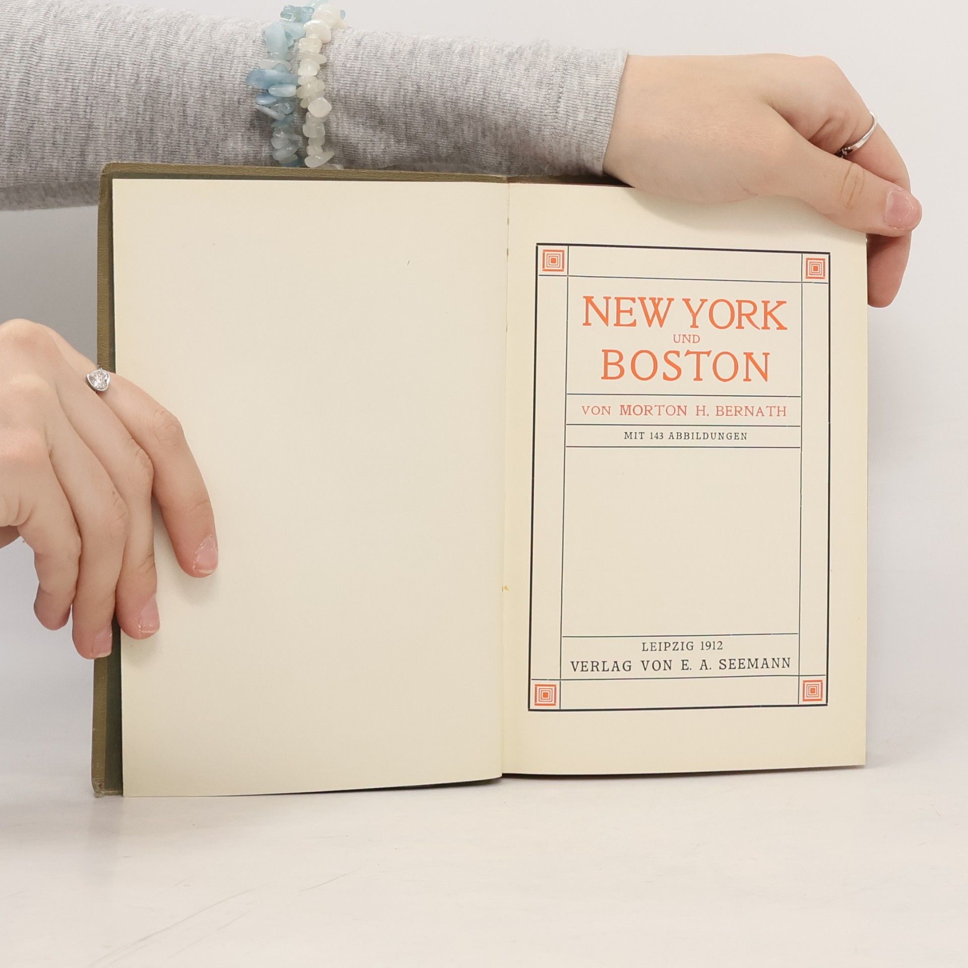 Morton H. Bernath New York und Boston