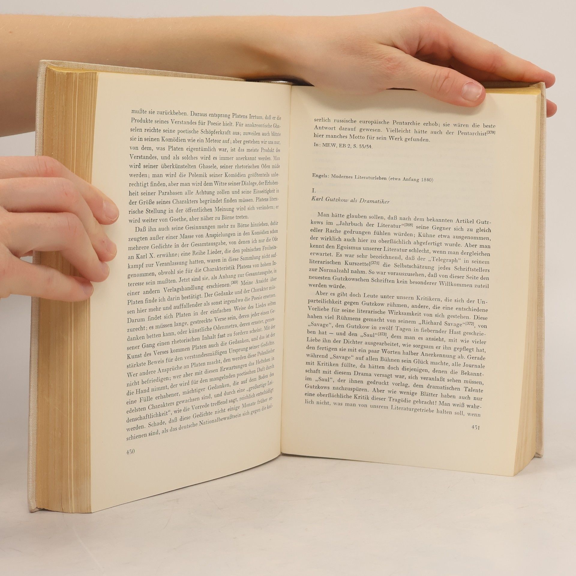 Karl Marx Über Kunst und Literatur II.