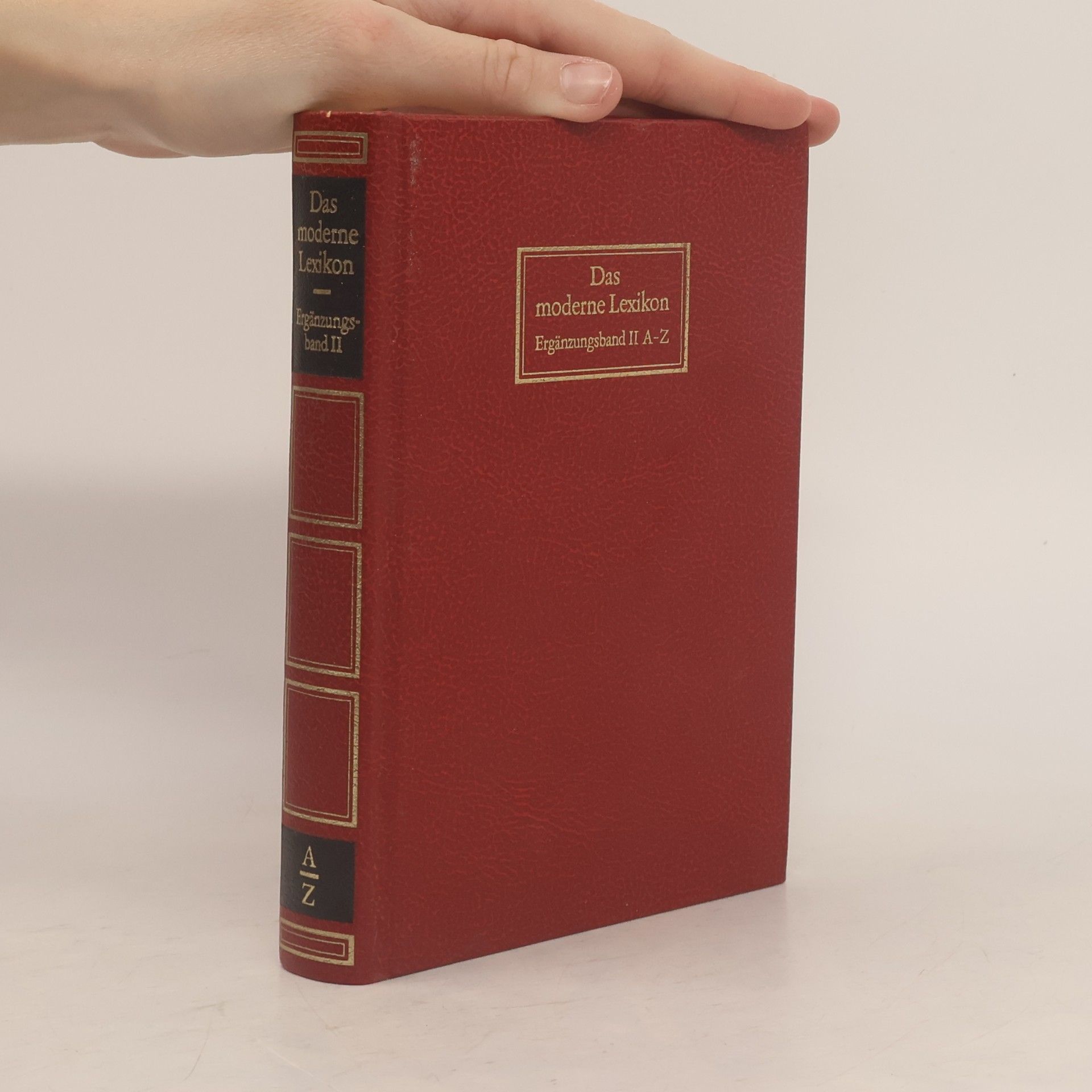 Autorenkollektiv Das moderne Lexikon. Ergänzungsband II. A- Z