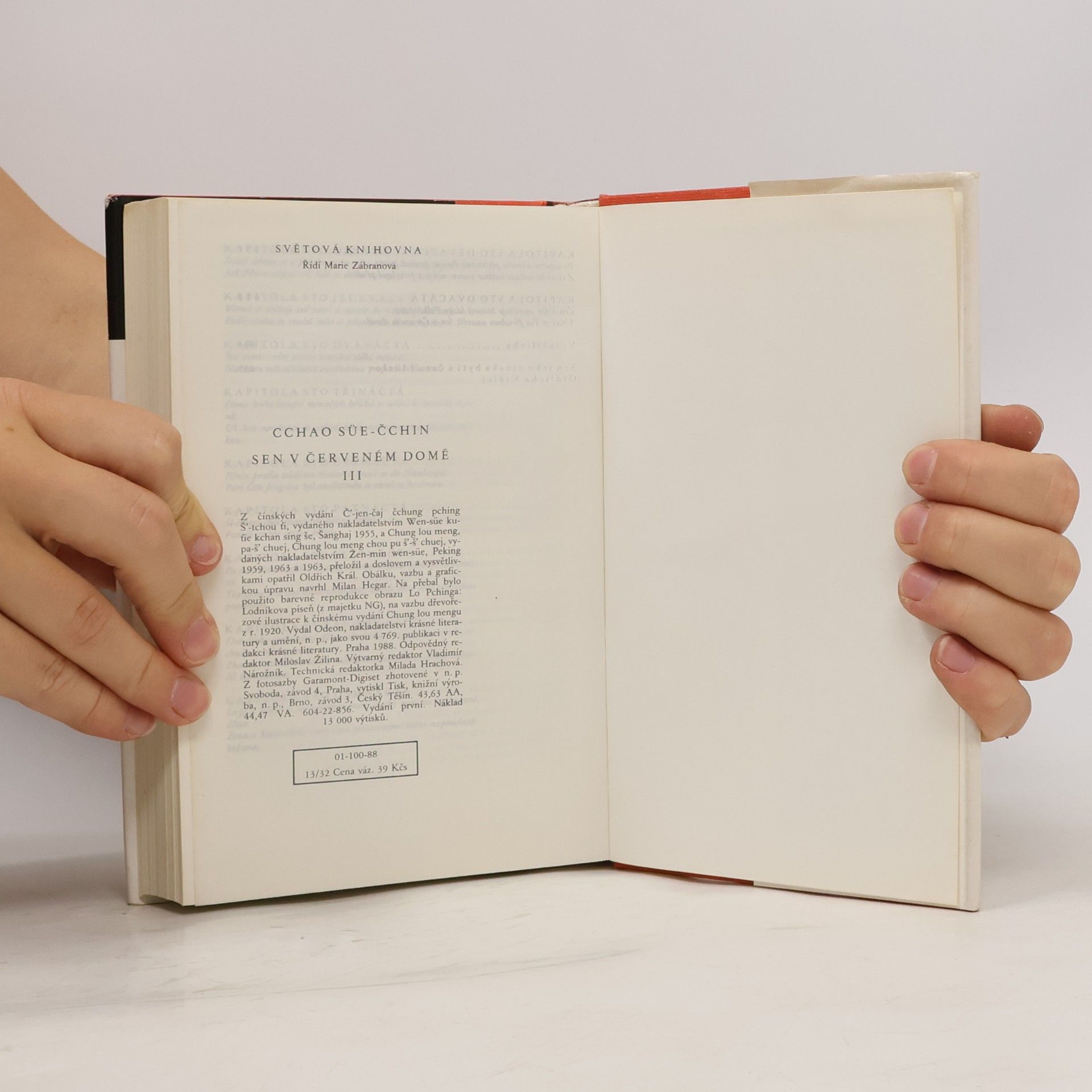 Oldřich Král Sen v červeném domě III.