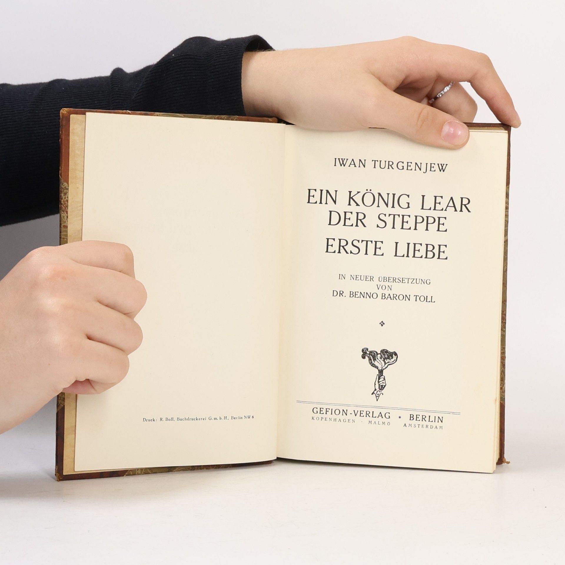 Iwan Turgenjew Ein König Lear der Steppe. Erste Liebe