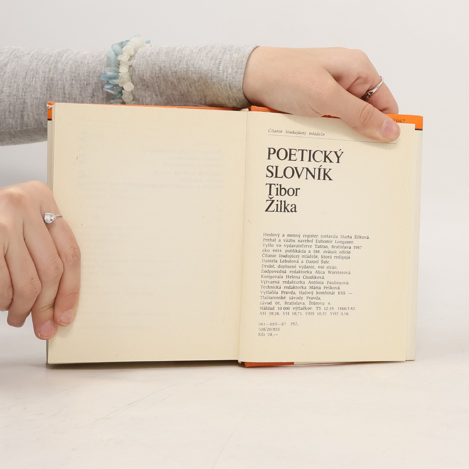Tibor Žilka Poetický slovník