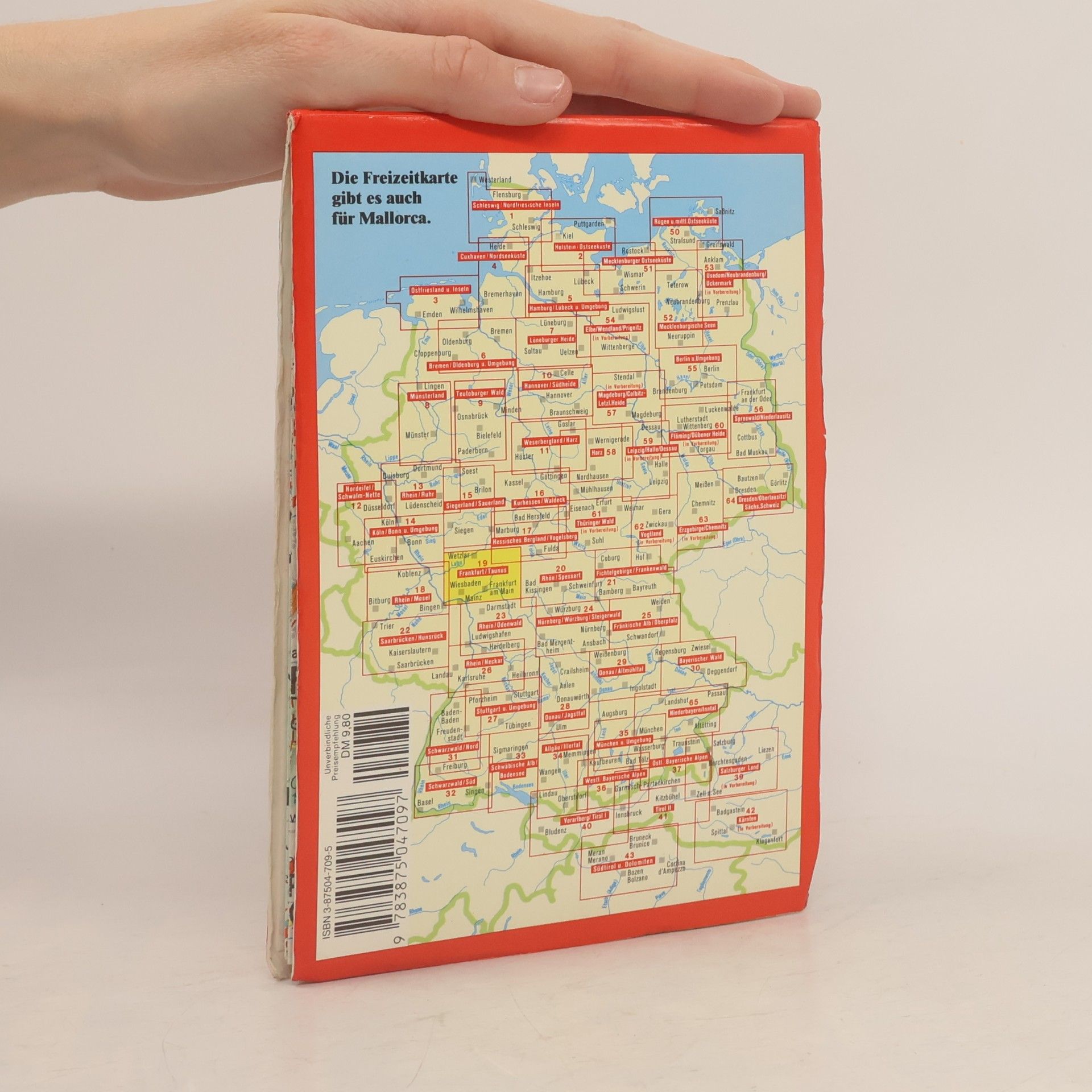 Radegunde Schenk-Kern Die Freizeitkarte Allianz, Bl.19, Frankfurt, Taunus