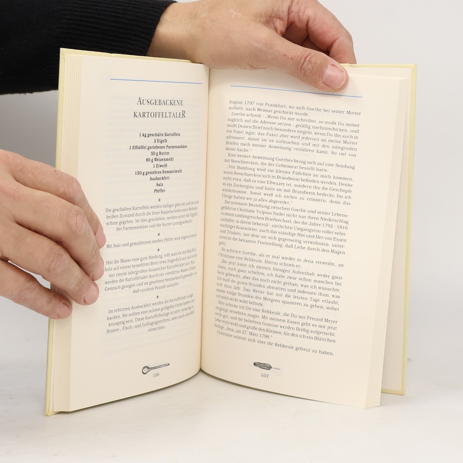 Werner Bockholt Das Johann-Wolfgang-von-Goethe-Kochbuch