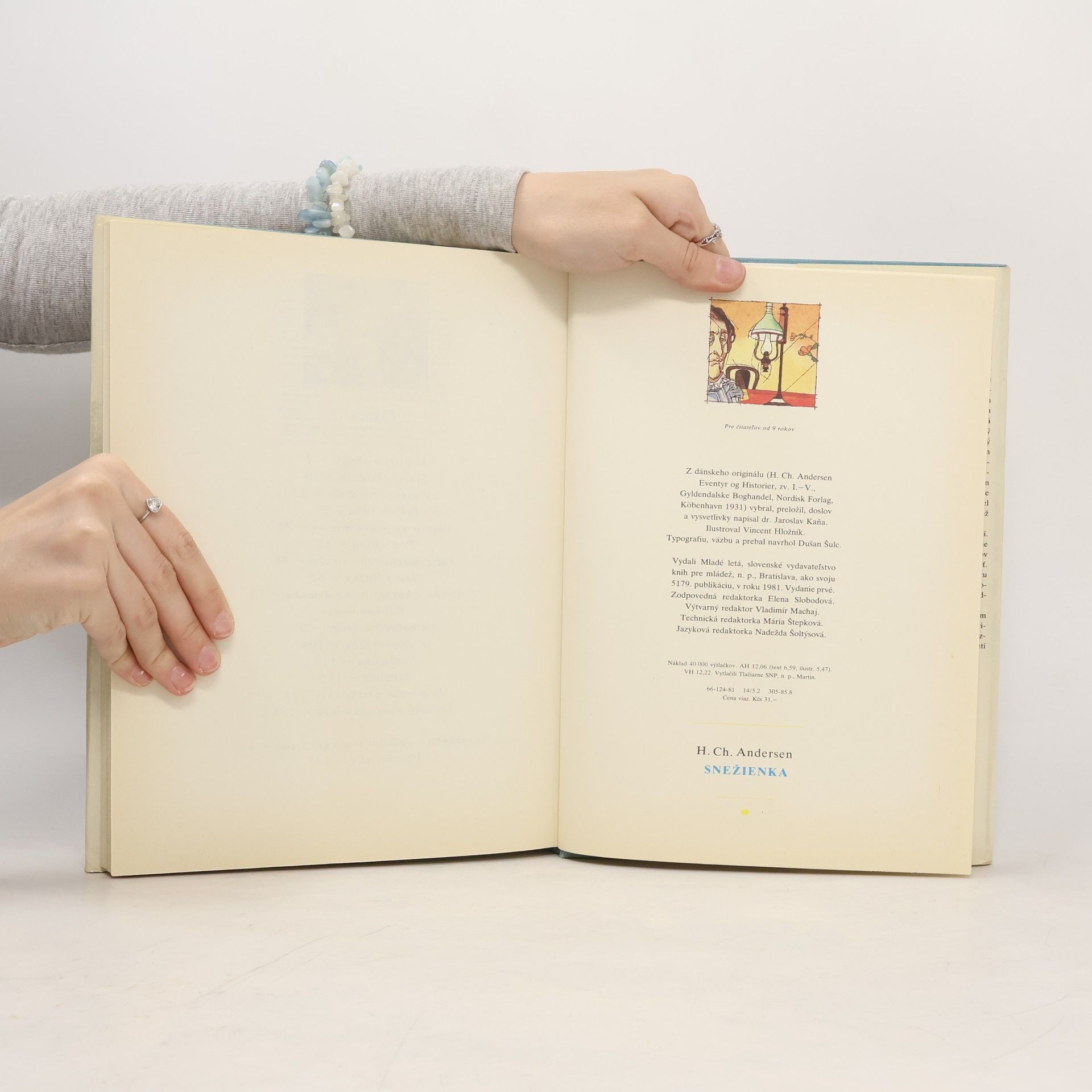 Hans Christian Andersen Snežienka