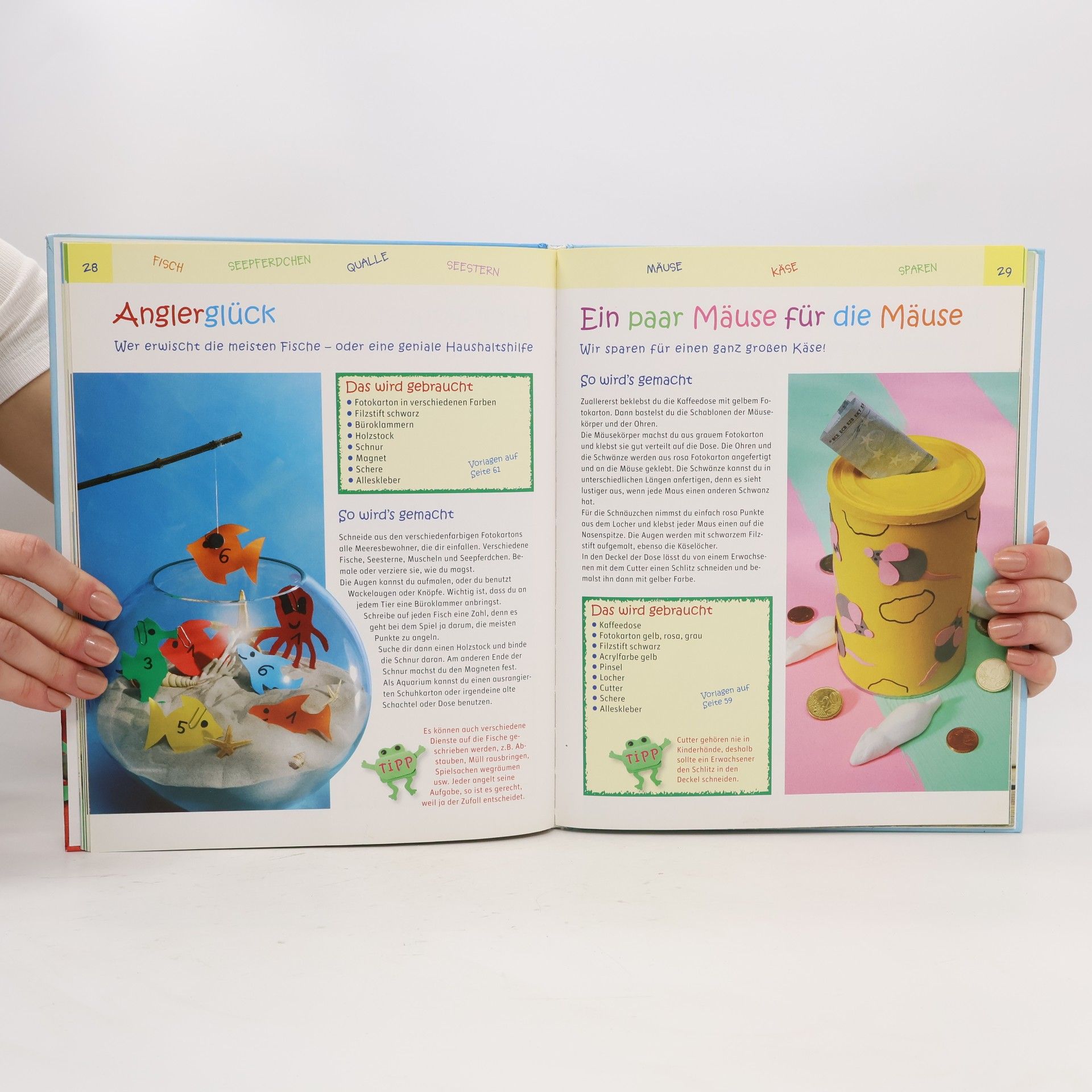 Irmgard Lang Kinder basteln mit Papier