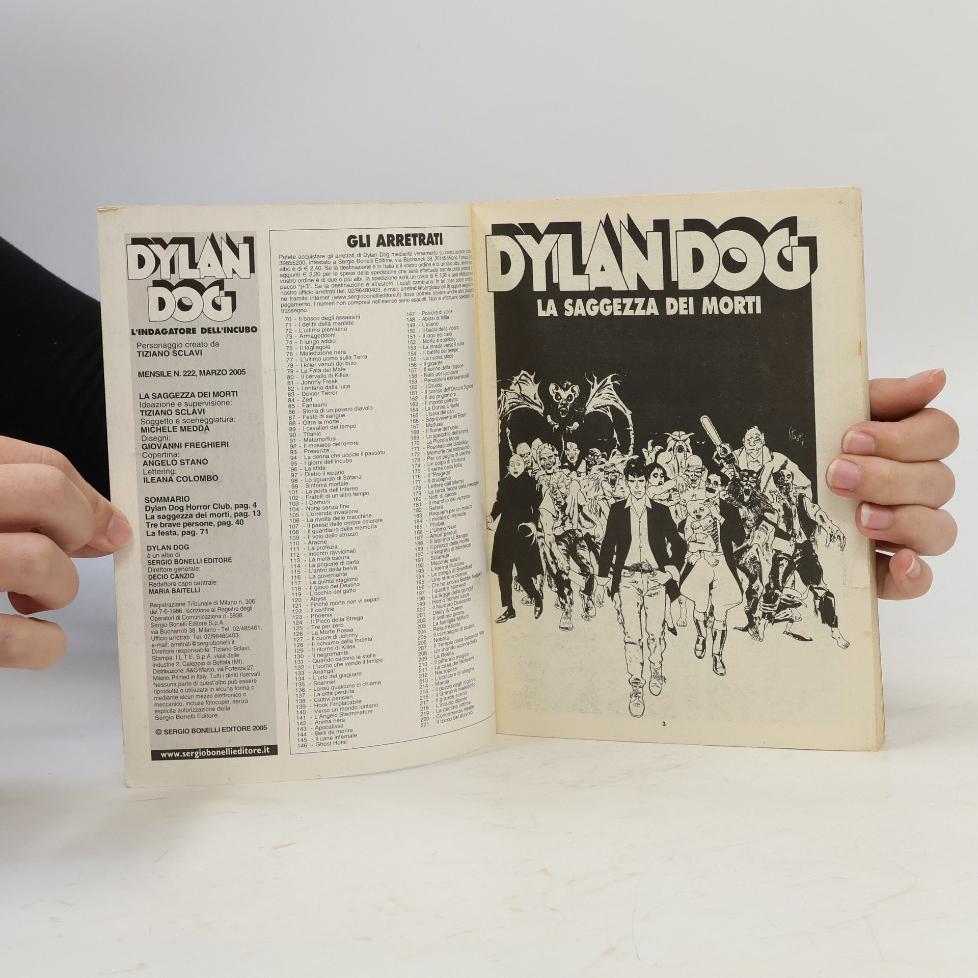 Tiziano Sclavi Dylan Dog