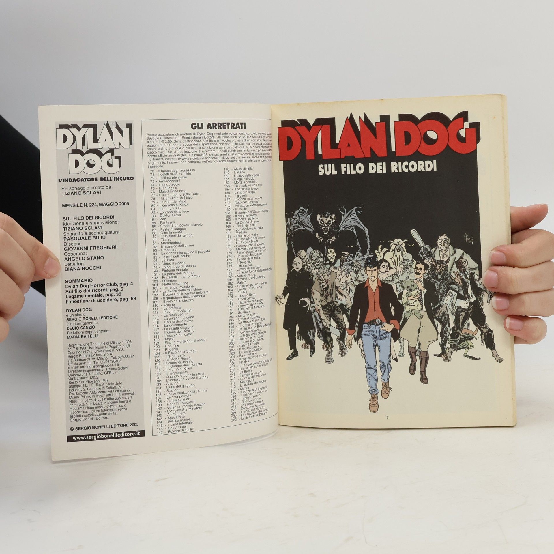 Autorenkollektiv Dylan Dog 224. Sul filo dei ricordi
