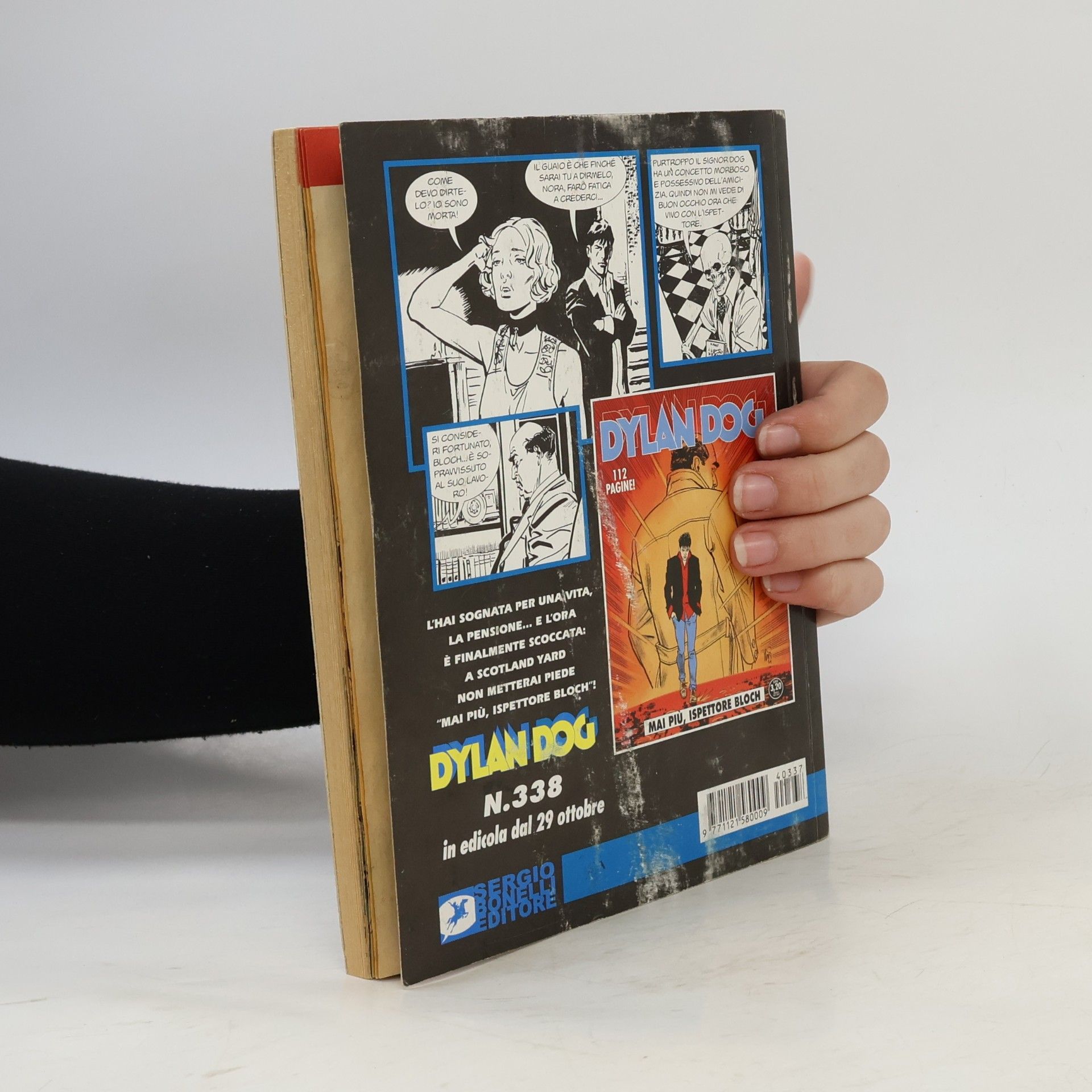 Roberto Recchioni Dylan Dog 337. Tutto a colori