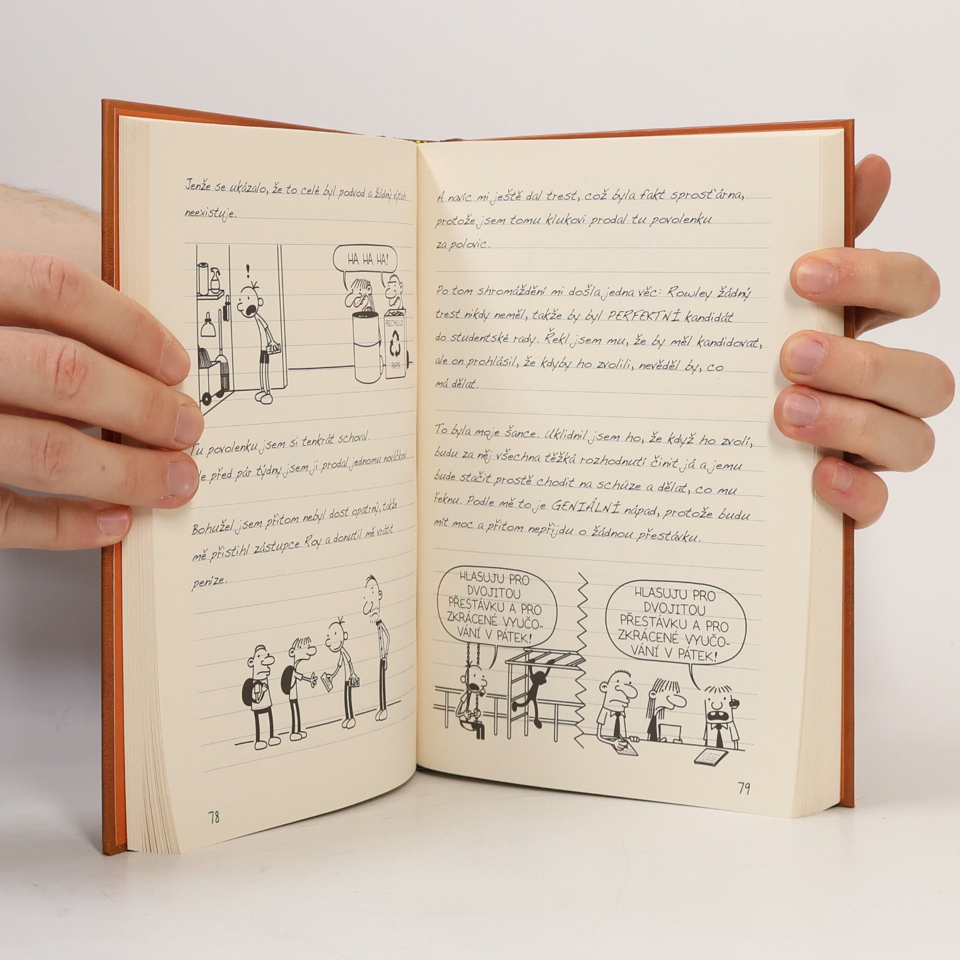 Jeff Kinney Deník malého poseroutky 7. Páté kolo u vozu