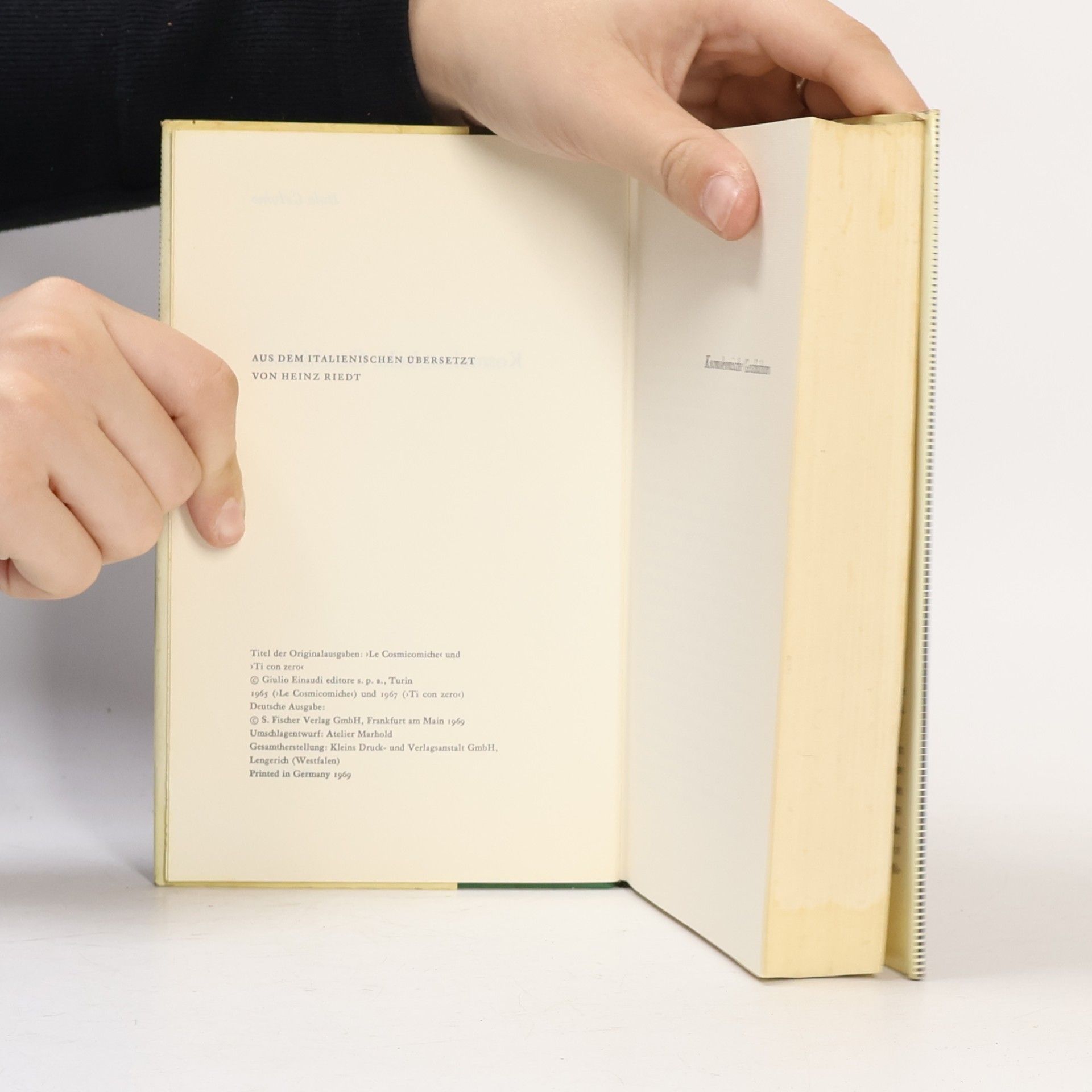 Italo Calvino Kosmokomische Geschichten