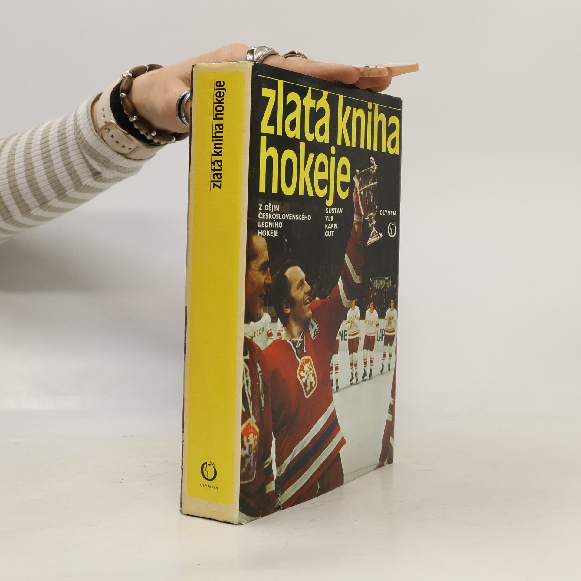 Gustav Vlk Zlatá kniha hokeje