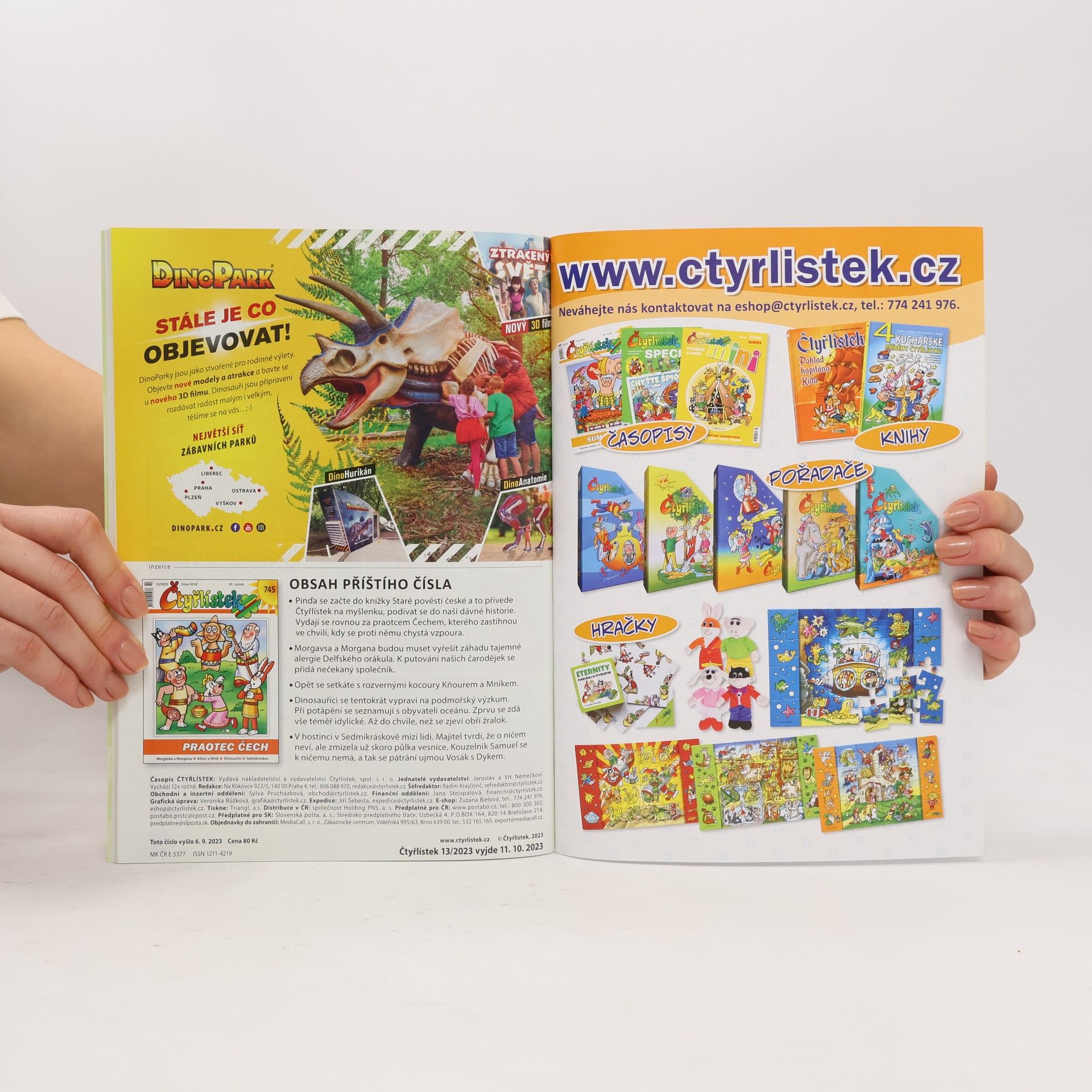 Auteurscollectief Čtyřlístek 743-744. 11-12/2023