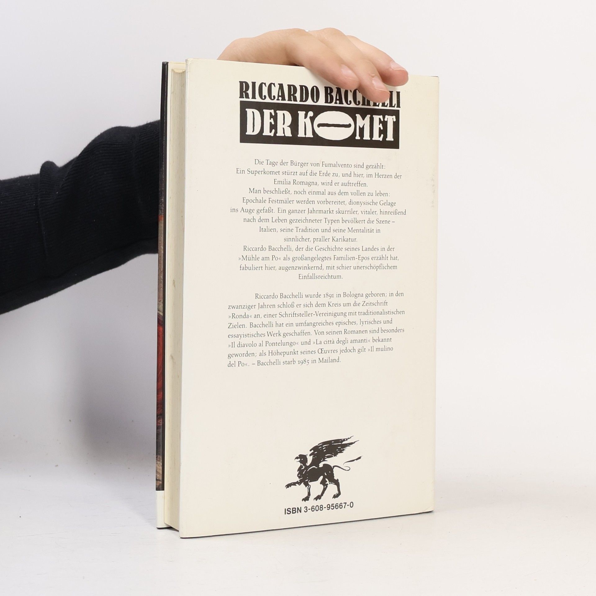 Riccardo Bacchelli Der Komet. Ein tragikomischer Roman
