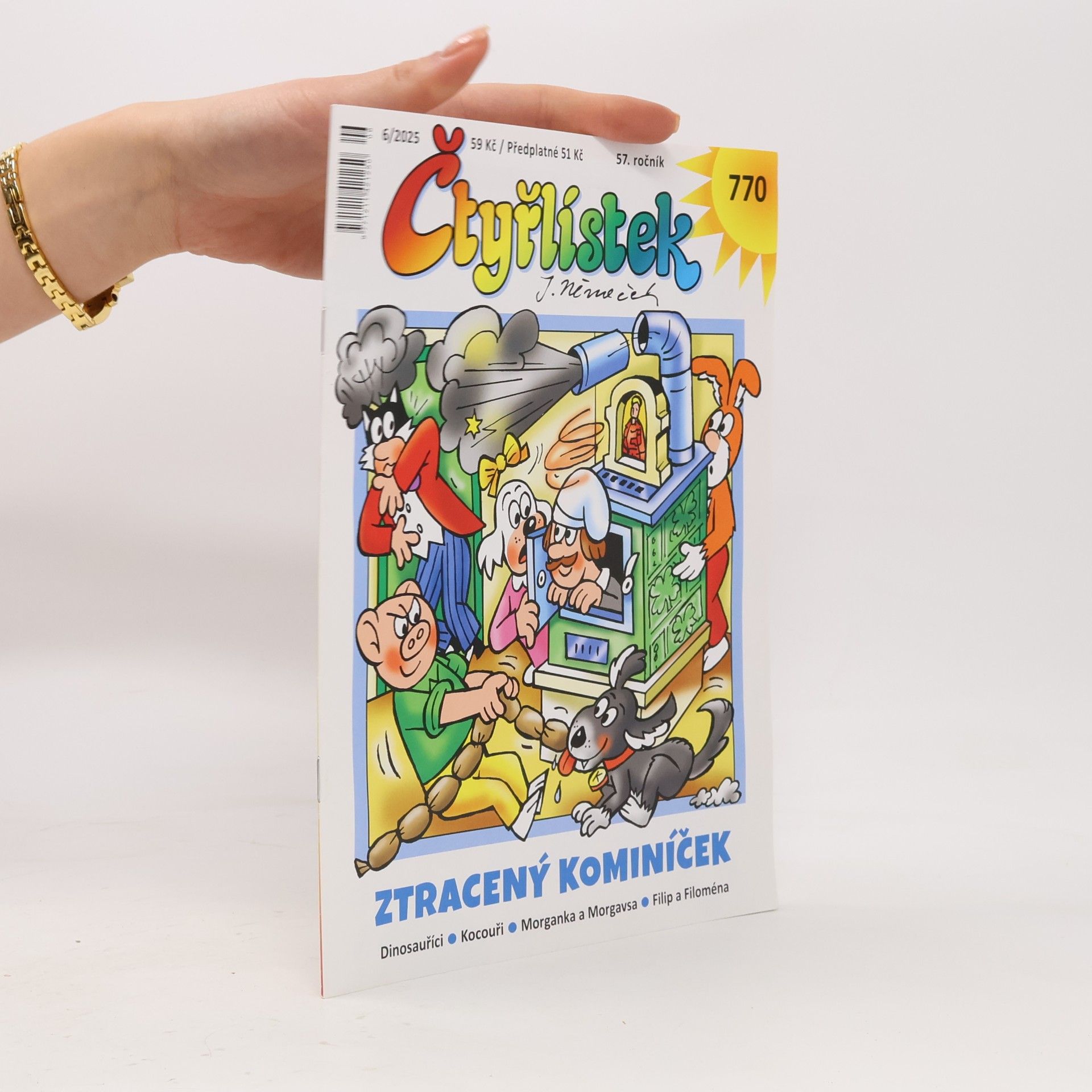 Various authors Čtyřlístek 6/2025 770. Ztracený kominíček