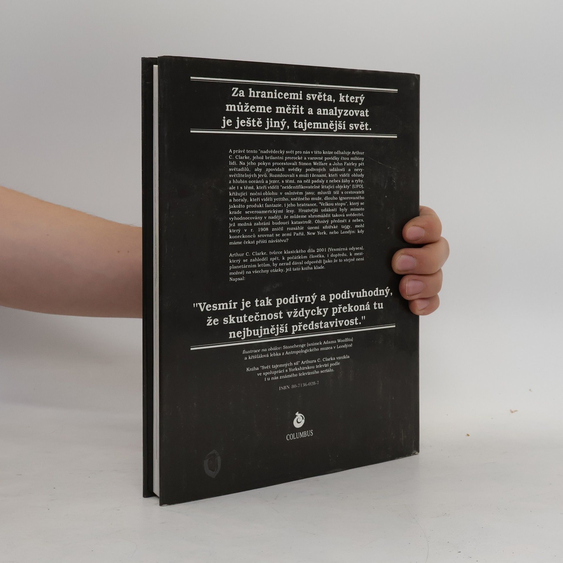 Simon Welfare Svět tajemných sil Arthura C. Clarka