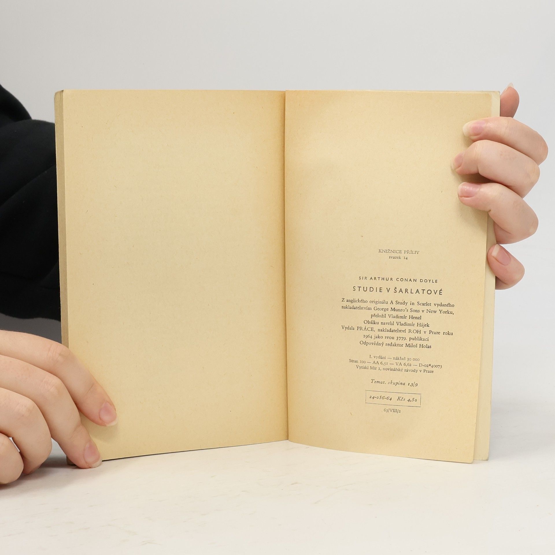 Arthur Conan Doyle Studie v šarlatové
