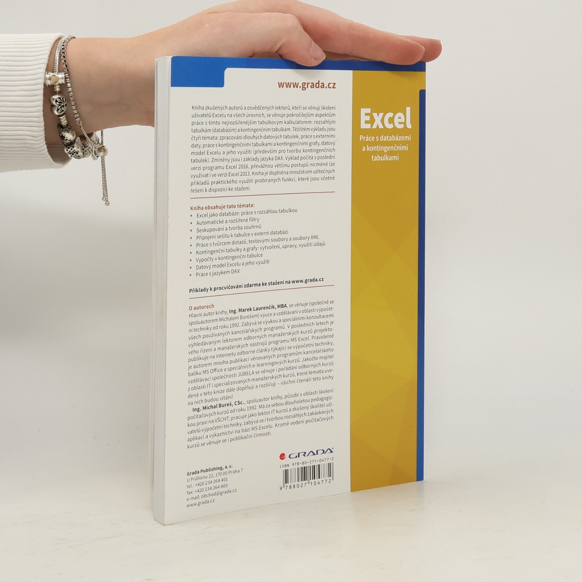 Marek Laurenčík Excel 2016 : práce s databázemi a kontingenčními tabulkami