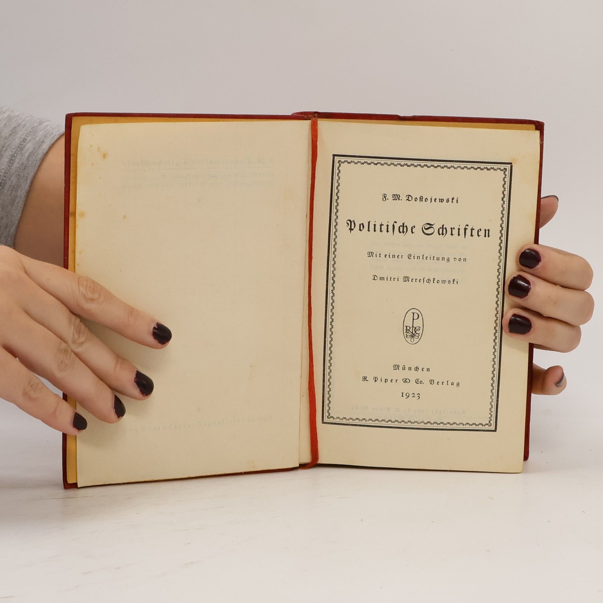 Fjodor Michajlovič Dostojevskij Politische Schriften
