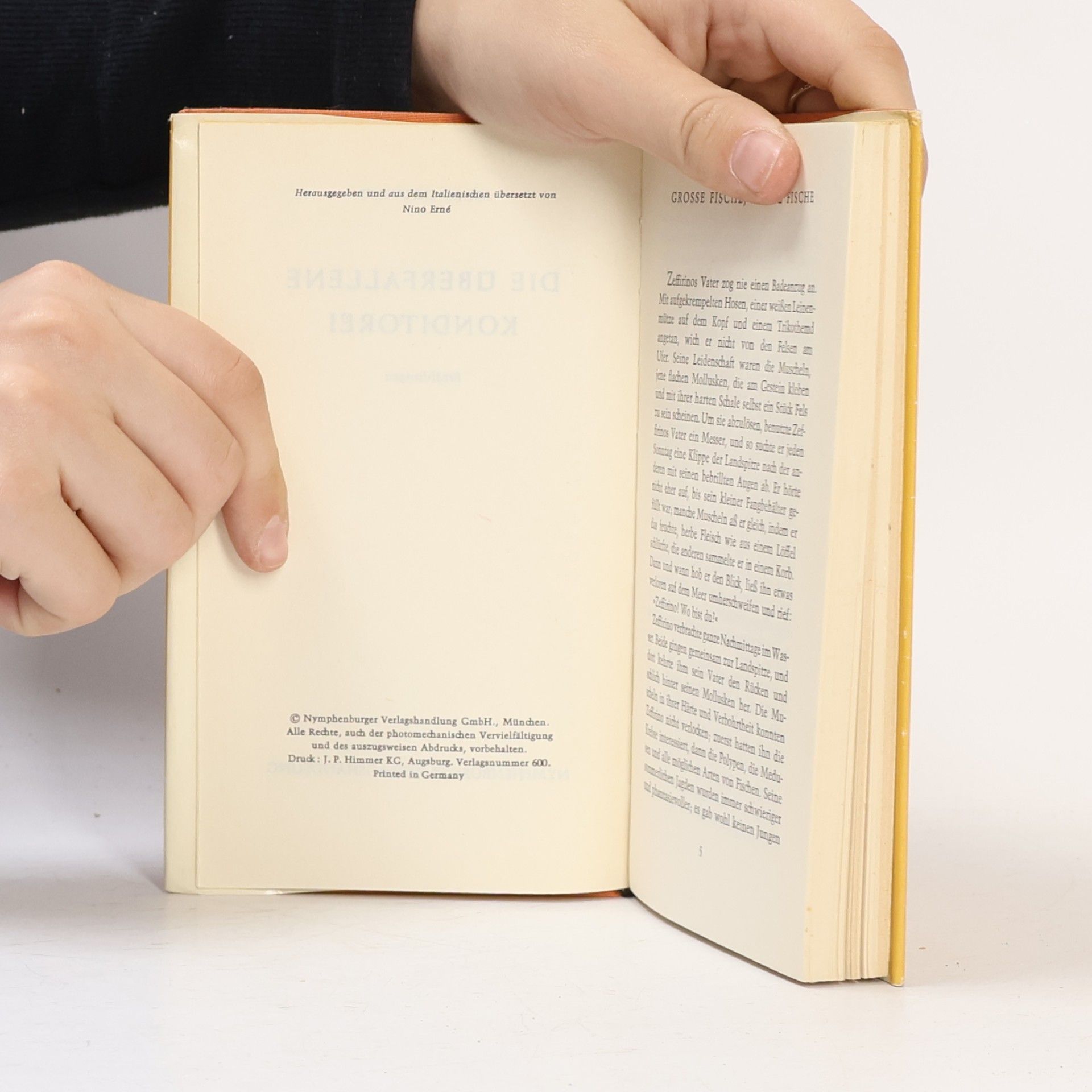 Italo Calvino Die überfallene Konditorei