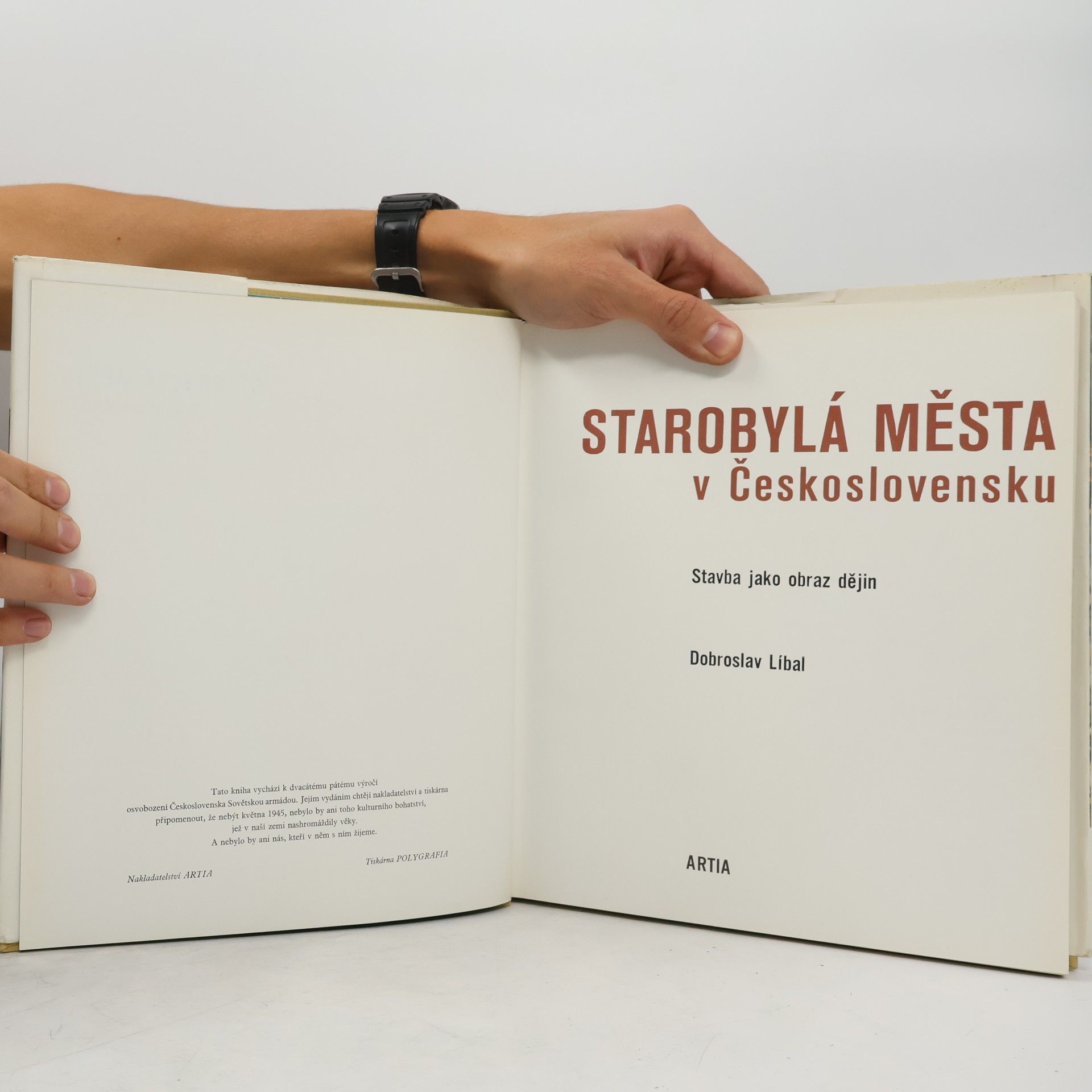 Dobroslav Líbal Starobylá města v Československu