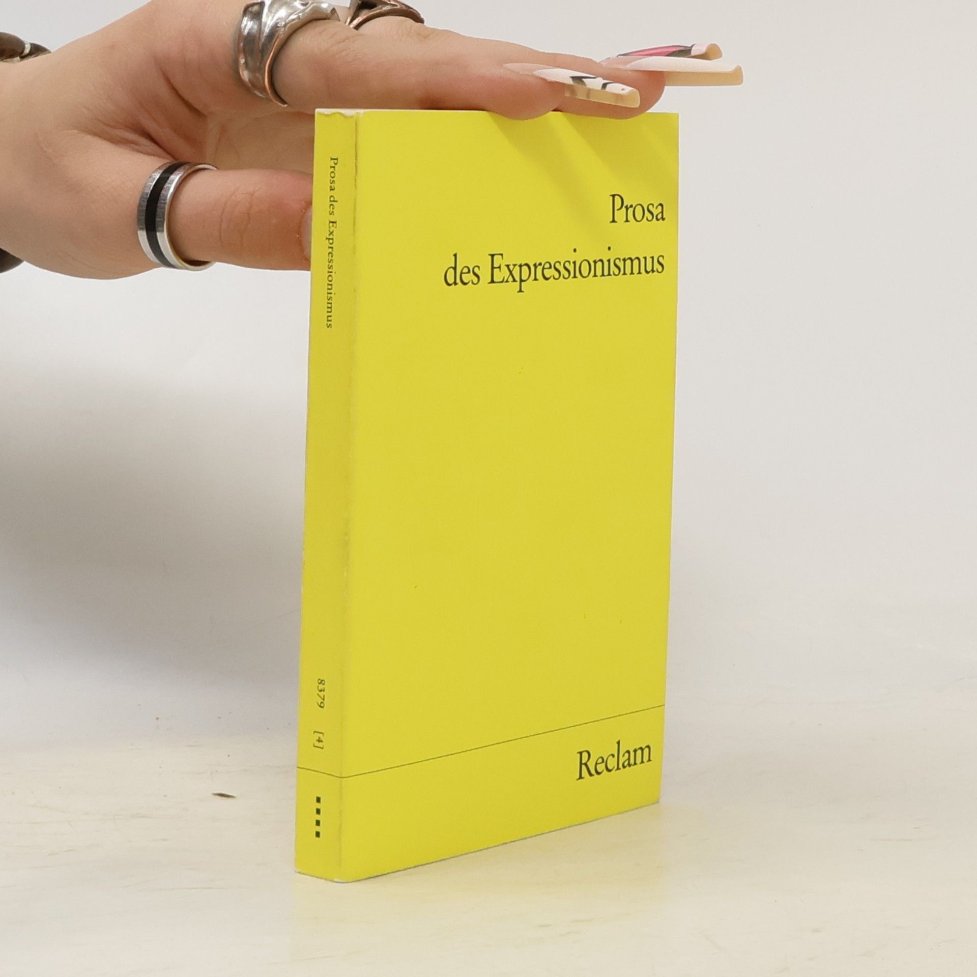 Fritz Martini Prosa des Expressionismus