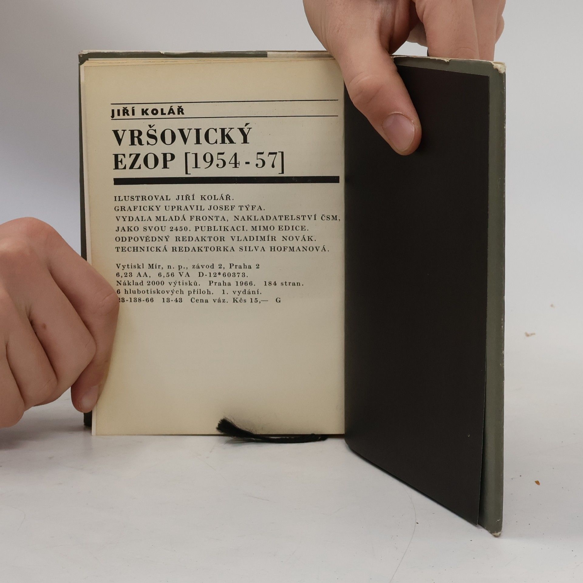 Jiří Kolář Vršovický ezop